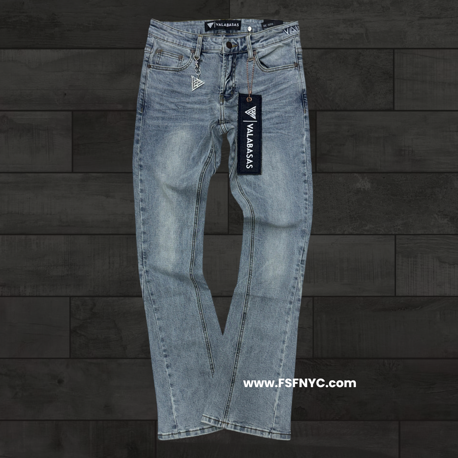 Valabasas - Mr Stacked Jeans - Denim Blue - 1005