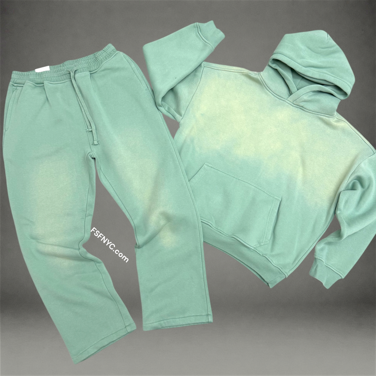 The Barguthi Sweatsuit - sage Green - 885
