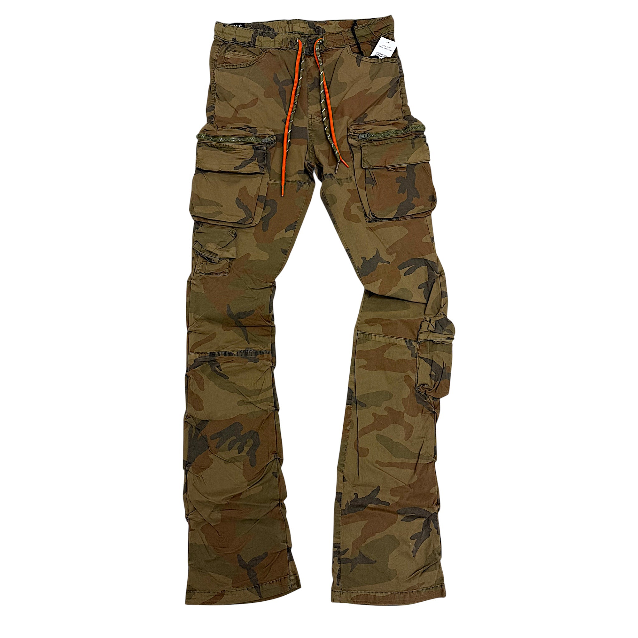 DASH - Stacked Cargo Denim - Forest Camo - 807