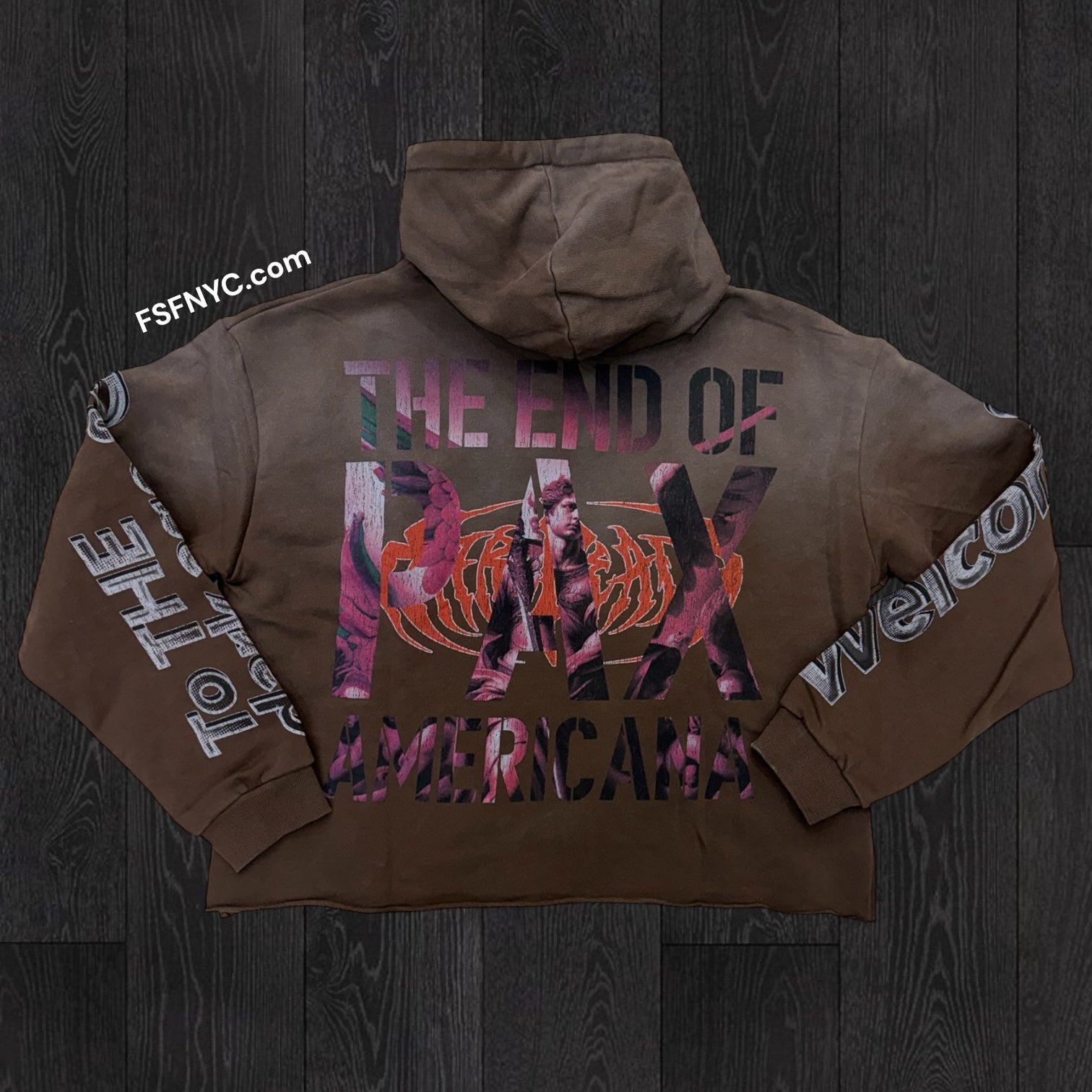 RP - Stacked Dark Age sweat Suit - Brown