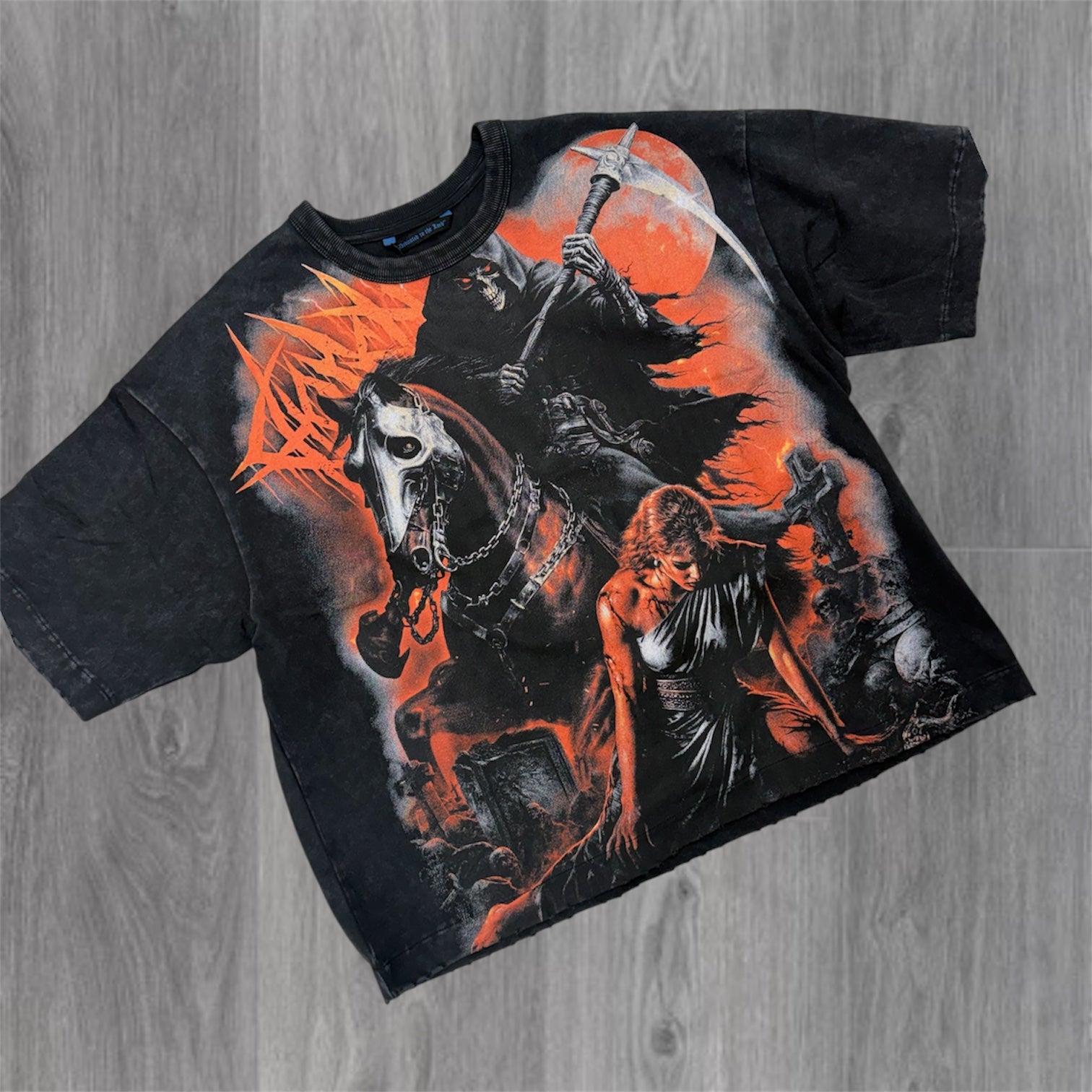 Grim Reaper T-Shirt - Black - 6150