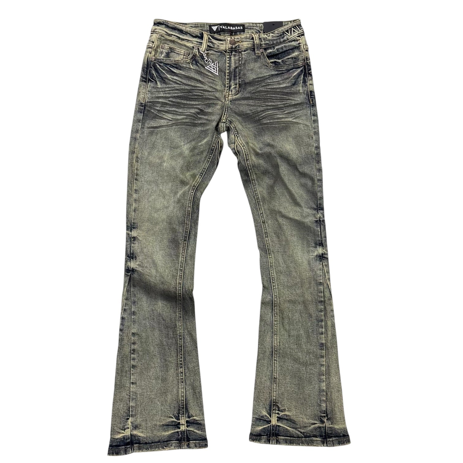 Valabasas - FAX Stacked Denim - Vintage wash - 1004 zi
