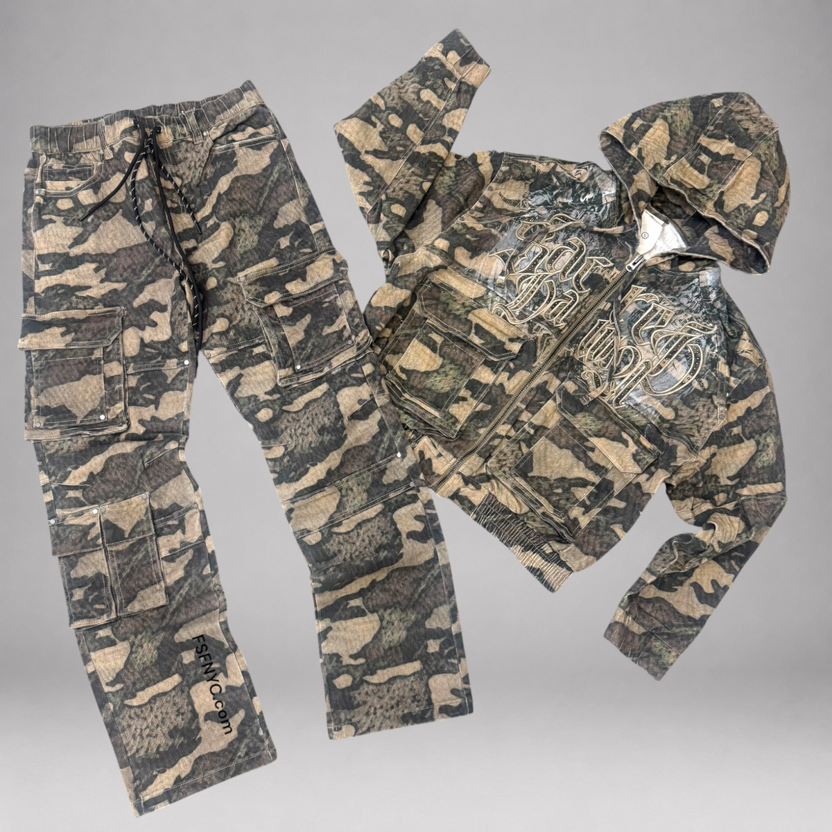 Rise - The Vintage Bomber Cargo Denim Fit - Arm - F537