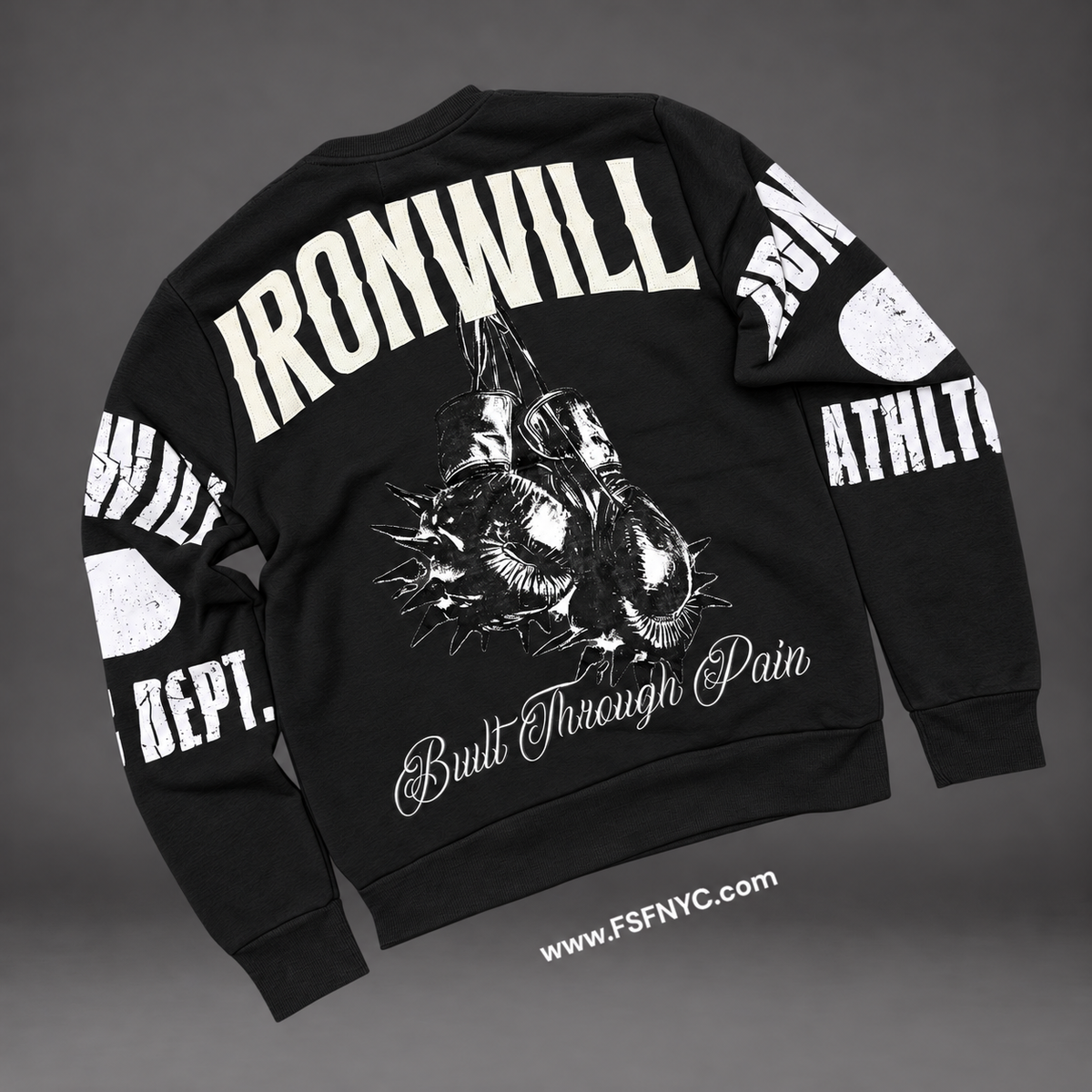 Pike - Iron Crew Sweatshirt - Black - 2611