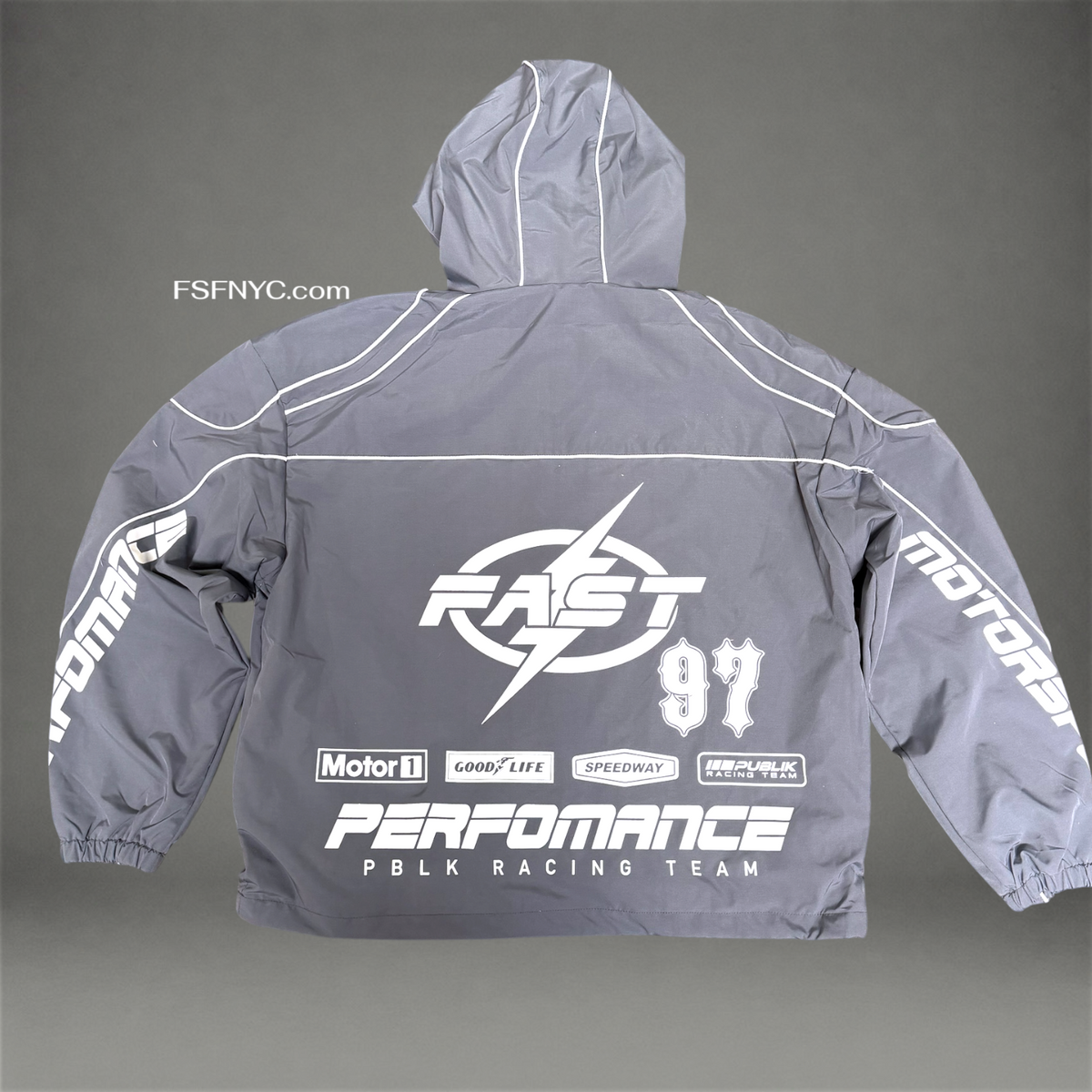 PBLK - Race Windbreaker set - Grey 2692