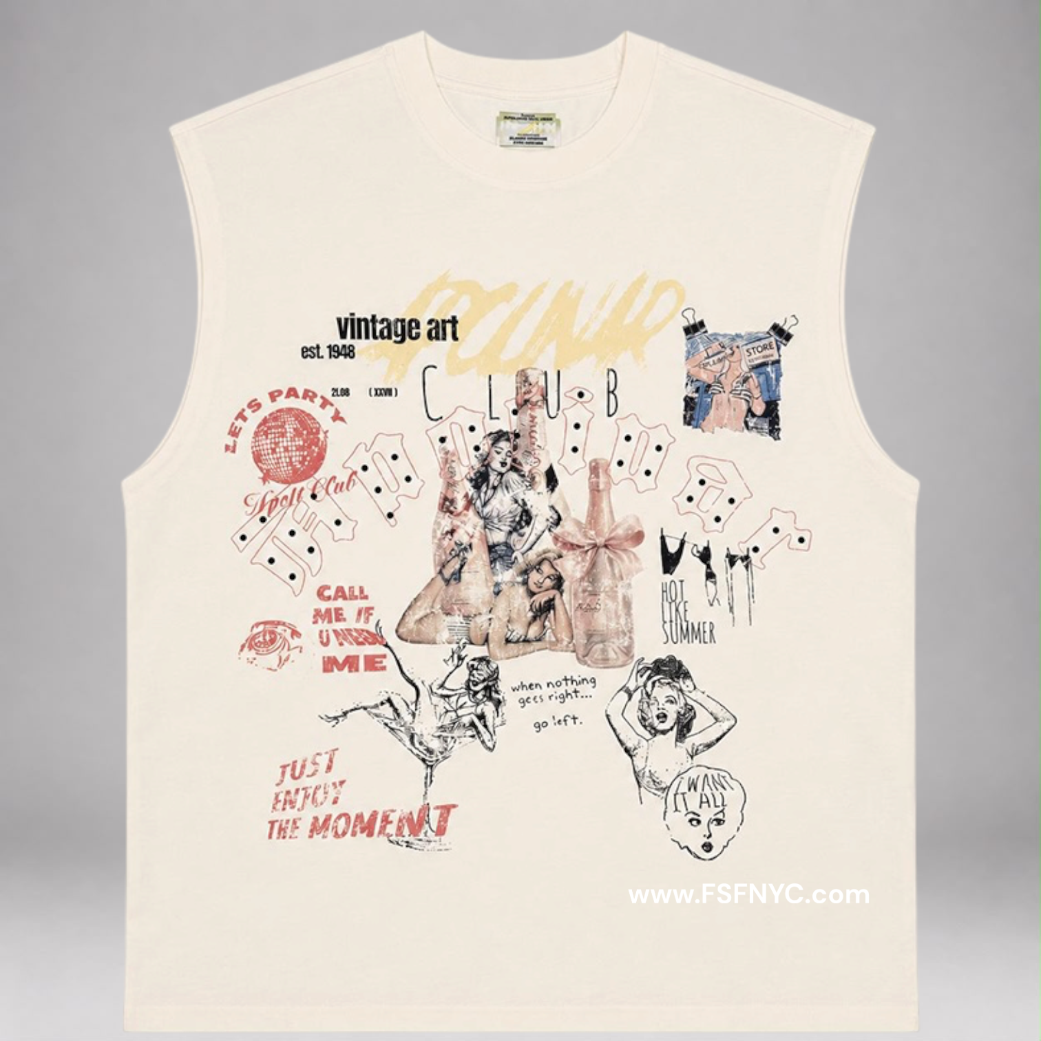 Apolinar - Champagne Creme Sleeveless