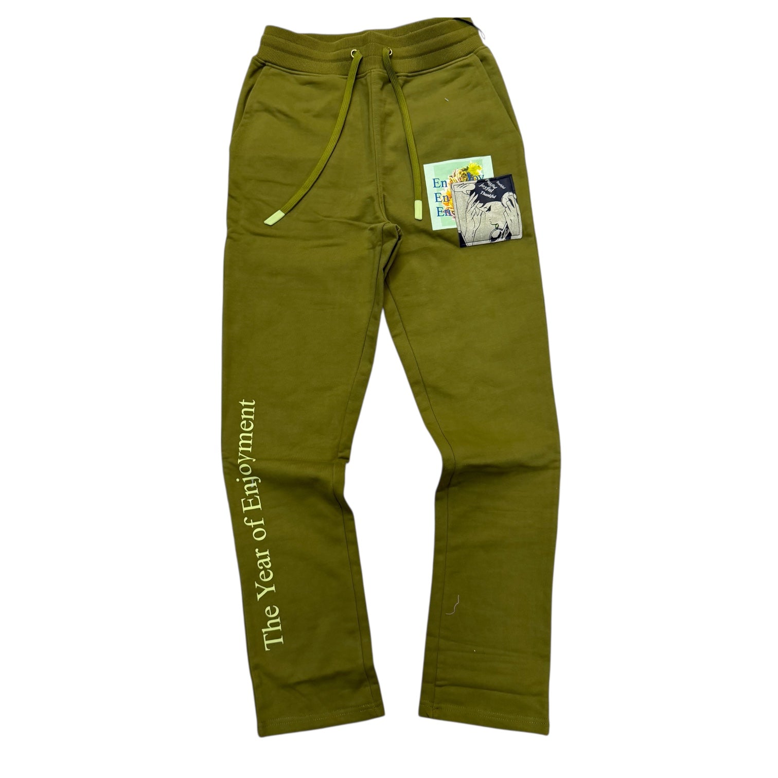 APPRV - Sweat Pants - Green ( Fits Small)