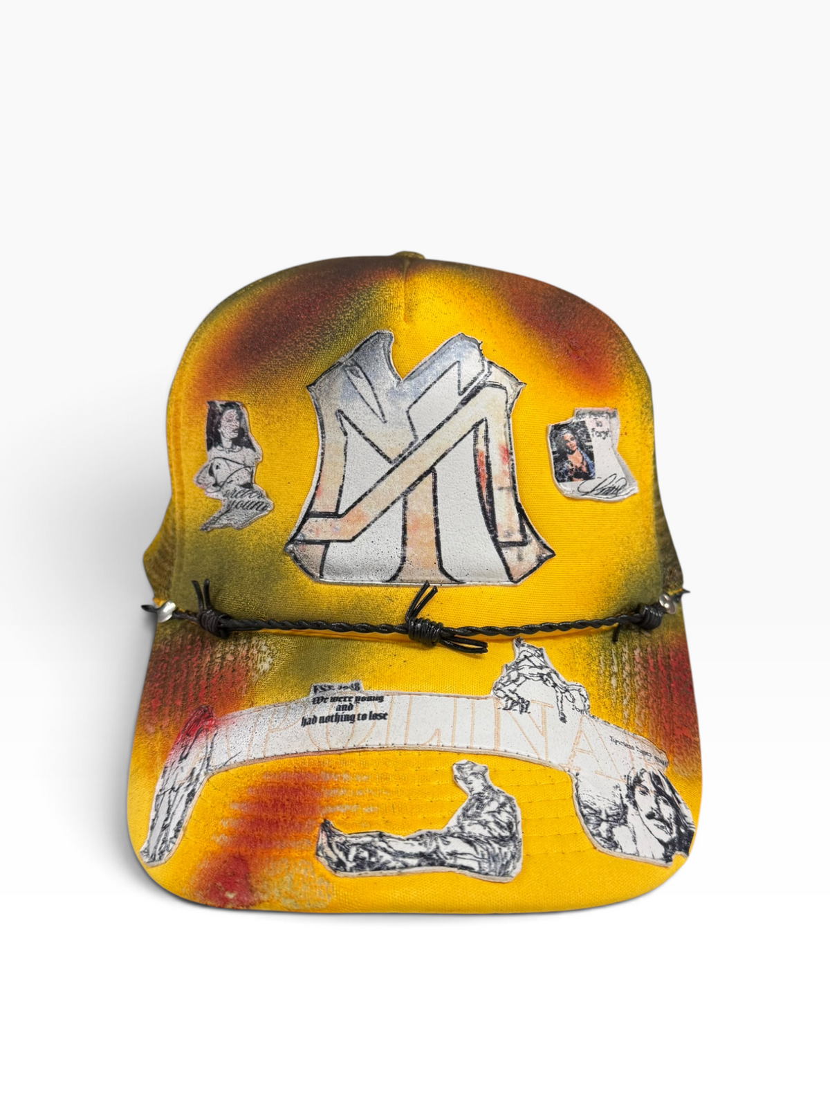 Apolinar - Yankees Trucker Hat - Cream