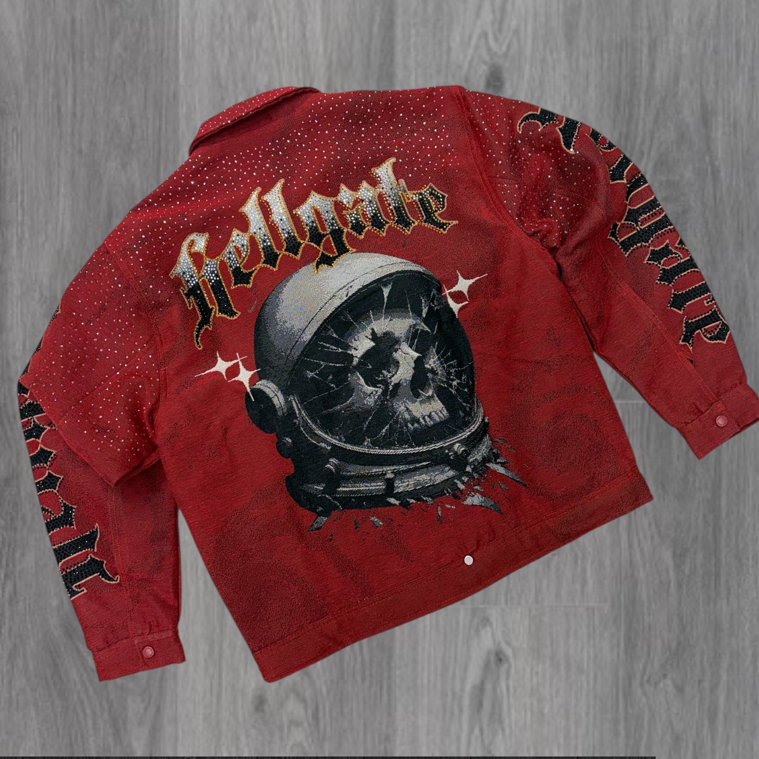 Rebel - HELLGATE Tapestry Lt Jacket - Red - 557