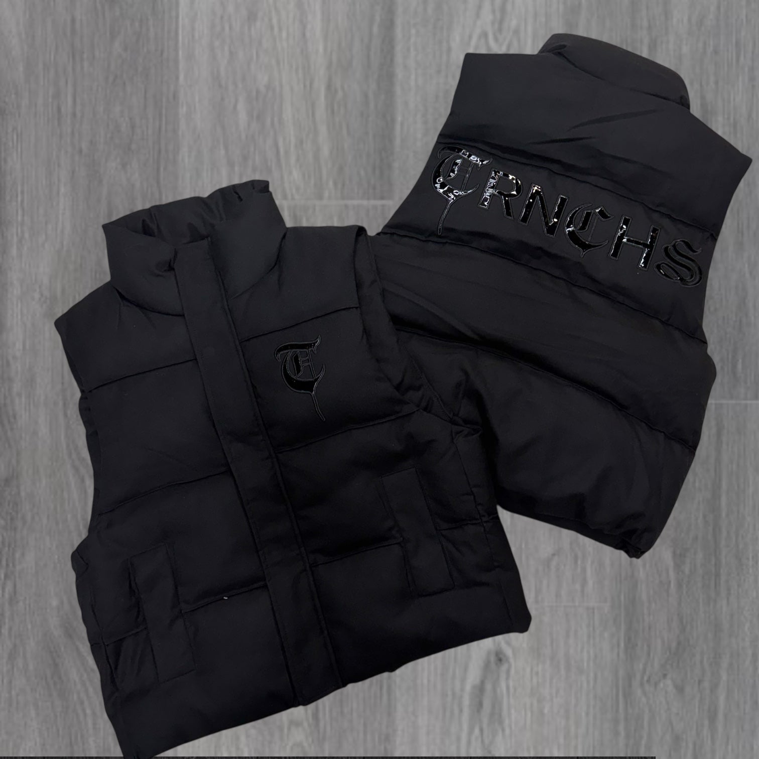 TRNCHS - Blackout Puffer Vest - 2510 zi