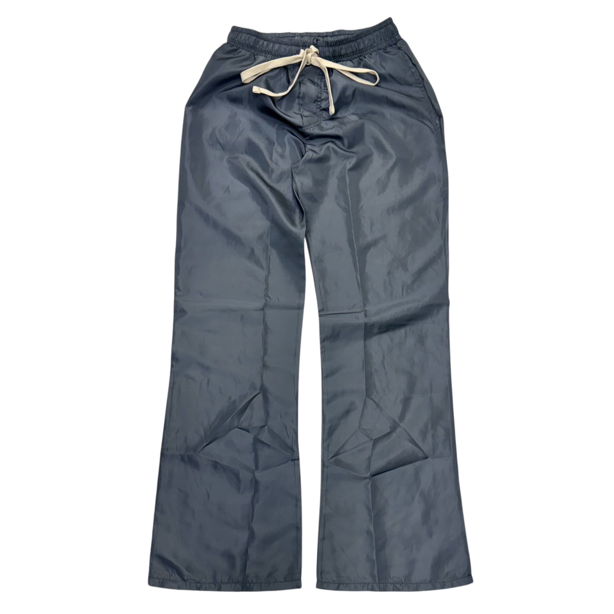 Stacked Nylon Plain Pants Grey (fit Slim, go up 1 size )