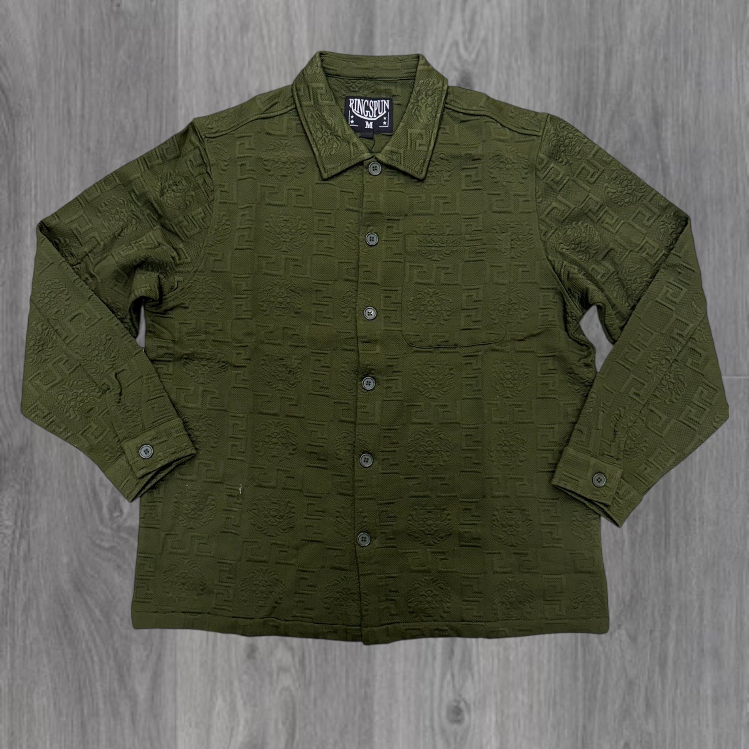 RS - Button Down Shirt - Olive - 711