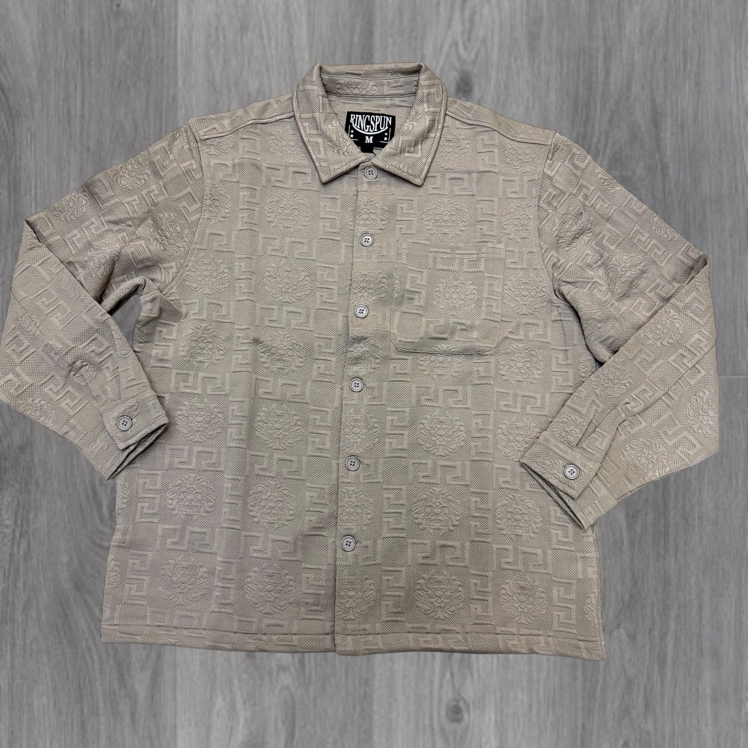 RS - Button Down Shirt - Taup - 711