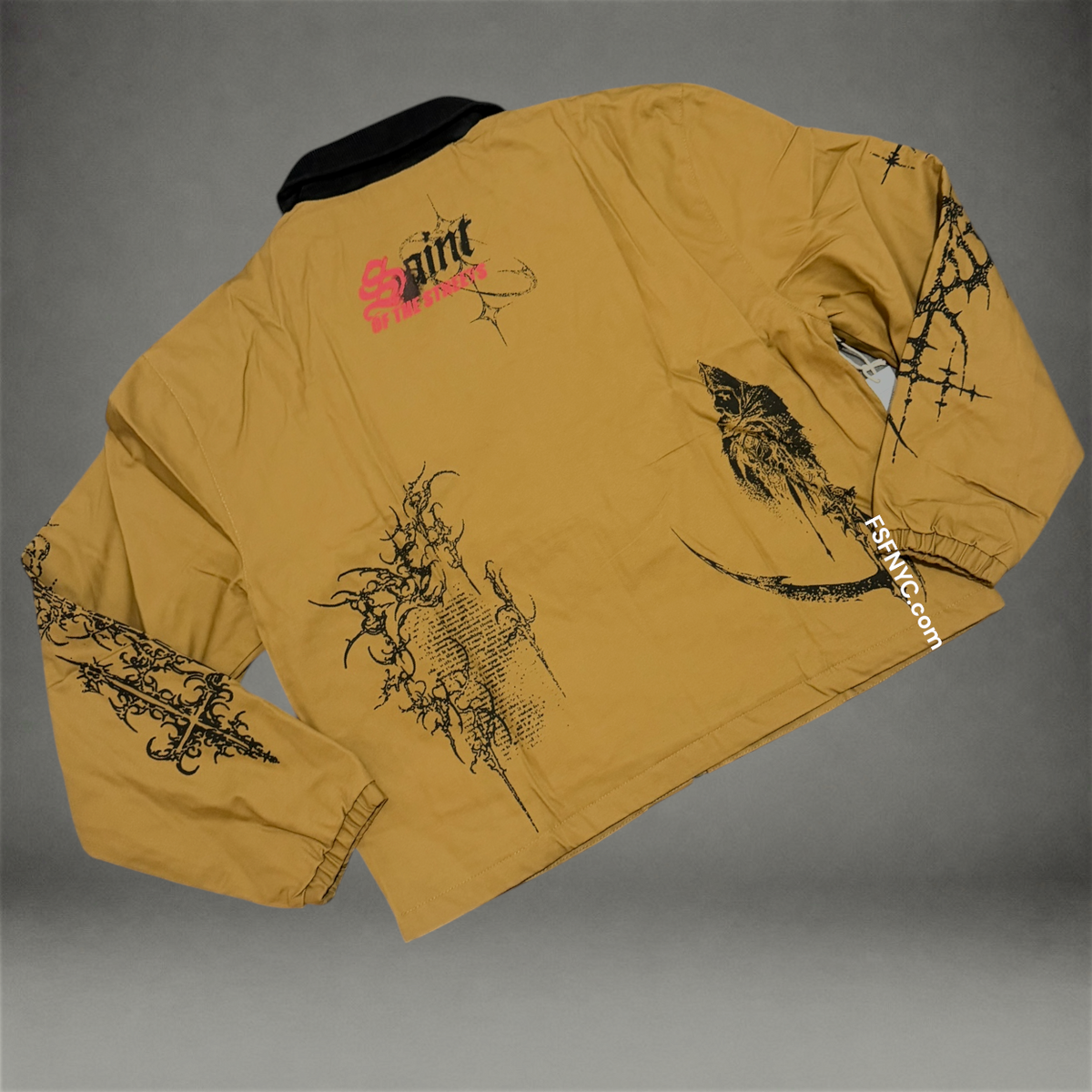 Saint Canvas Lightweight Jacket - Khaki 604