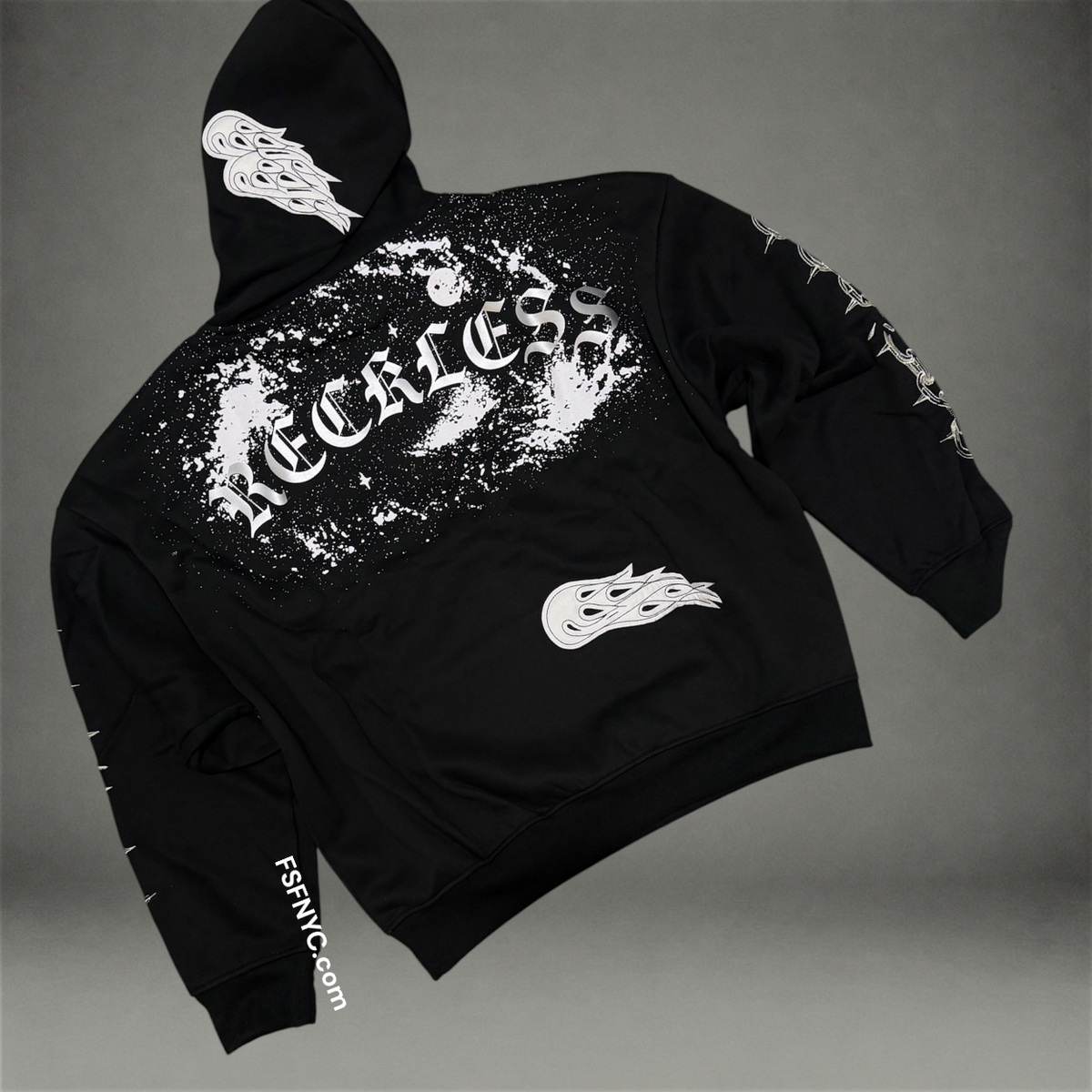 Reckless Hoodie - Black 156