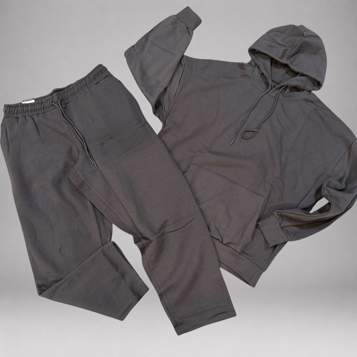RSN - Essential Plain Sweatsuit - DK Grey 001