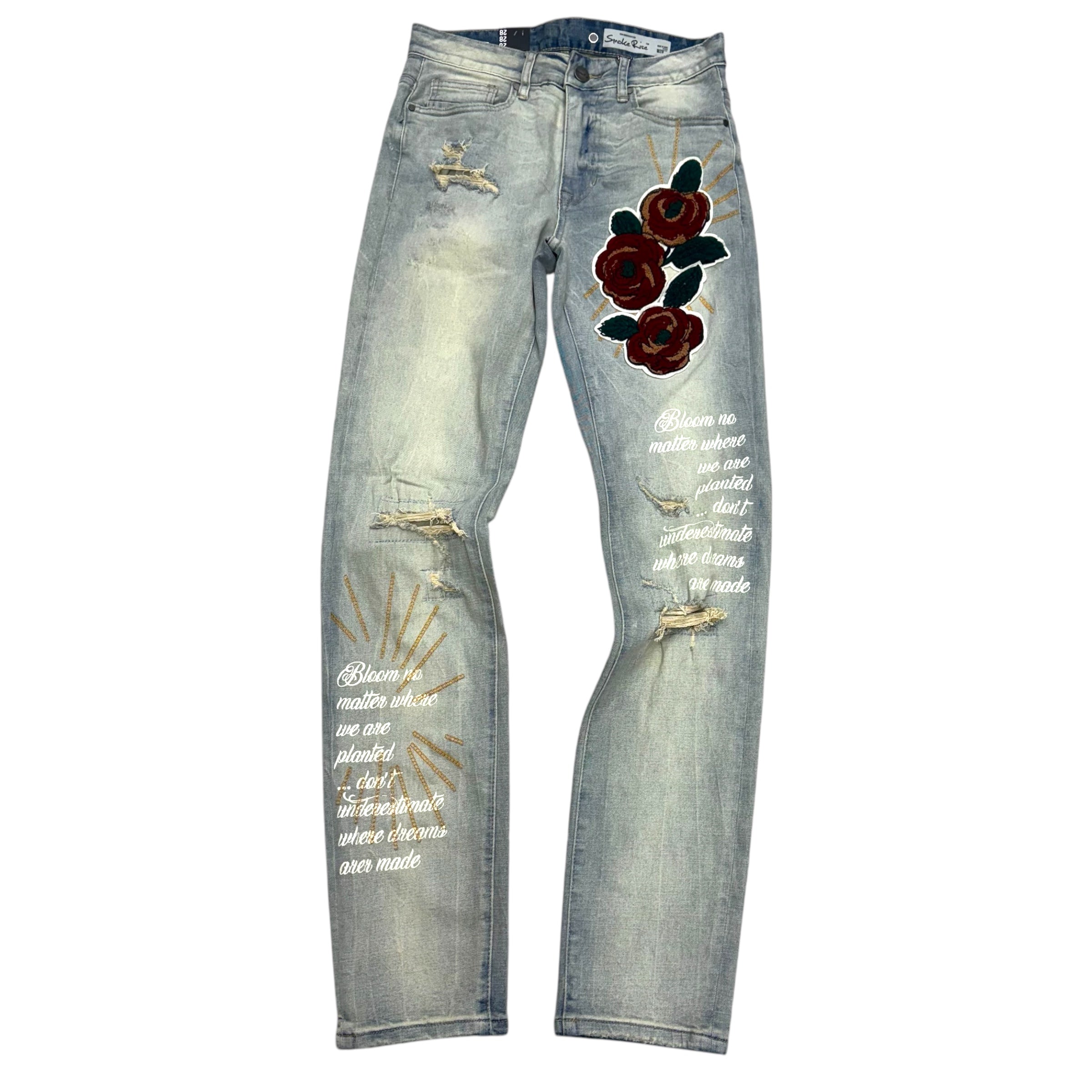Rise Patch Work Denim Sevbl 25145