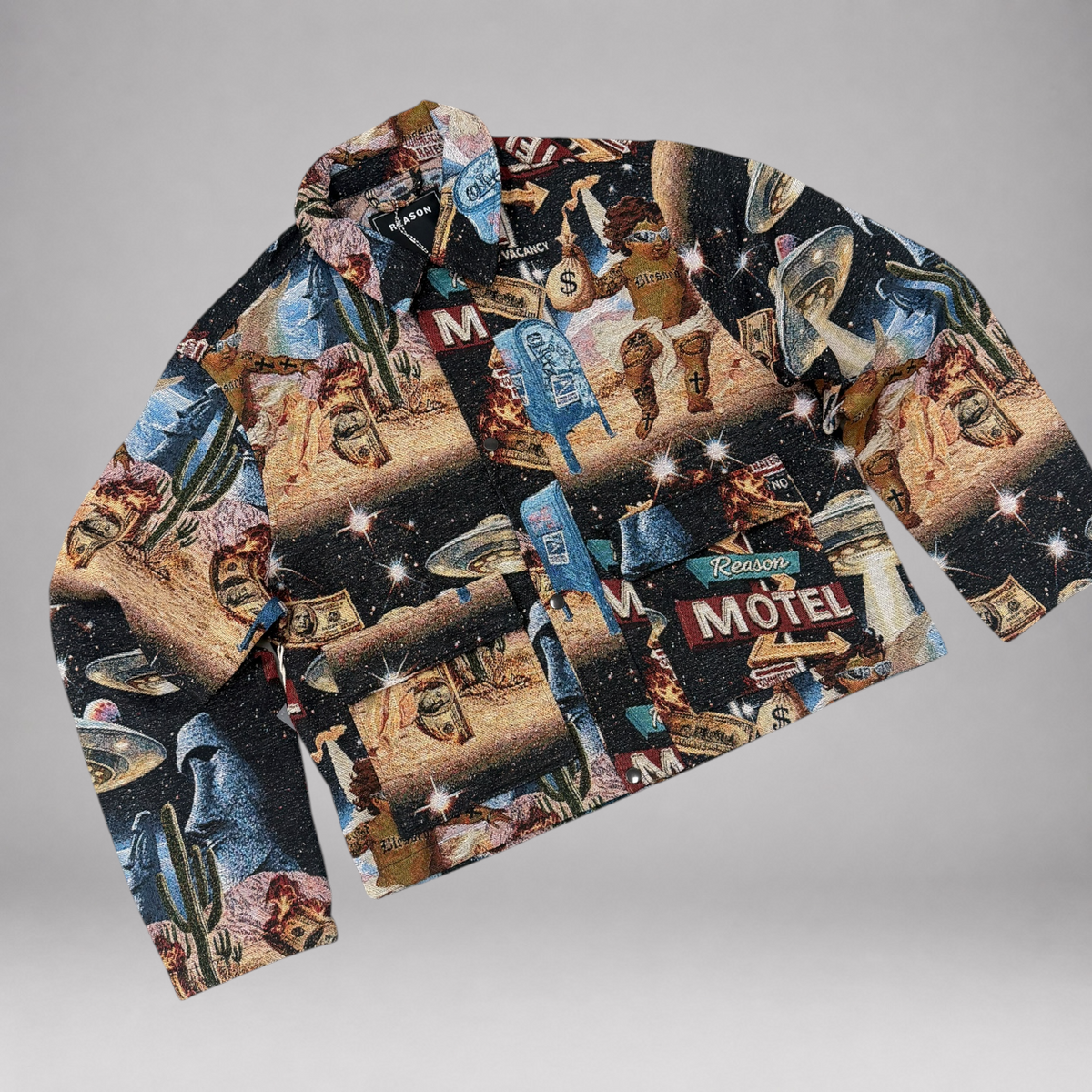 Space lightweight Tapestry Jacket - Multi 606