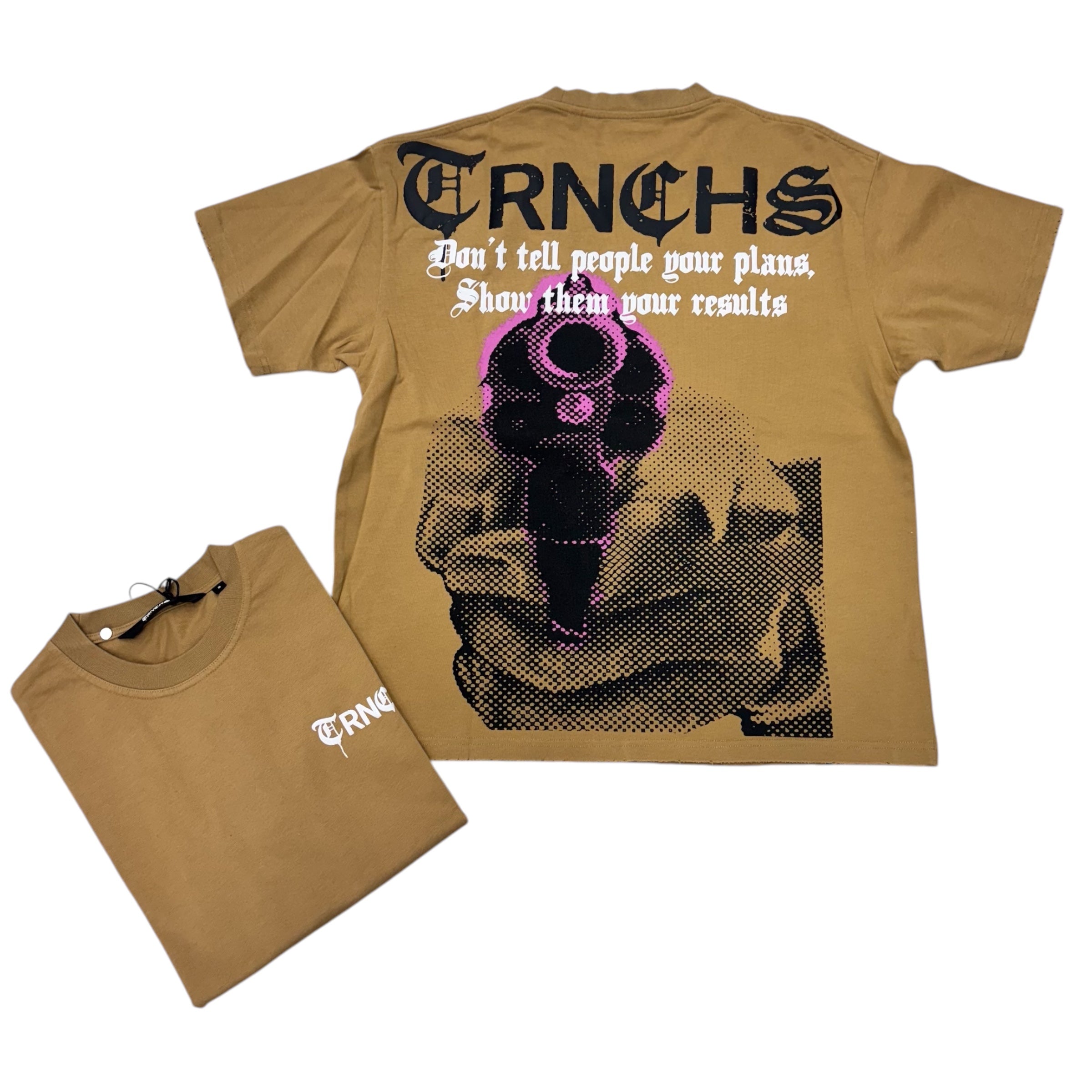 Trnchs Results Vintage Tee Khaki 868. A