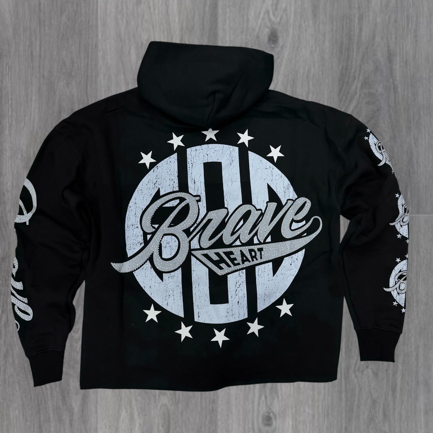 Roku - Stacked Brave Sweat suit - Black - 1807