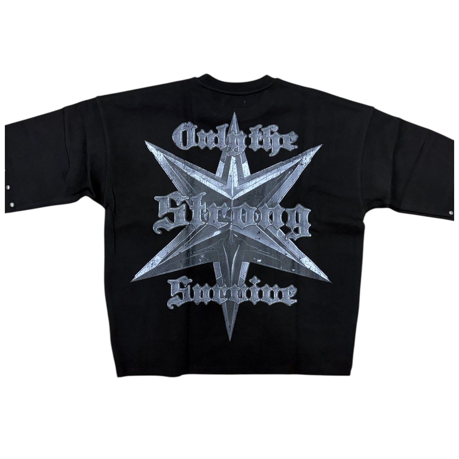 Roku - No Mercy Oversized Cut Off Top Pure - Black - 1771