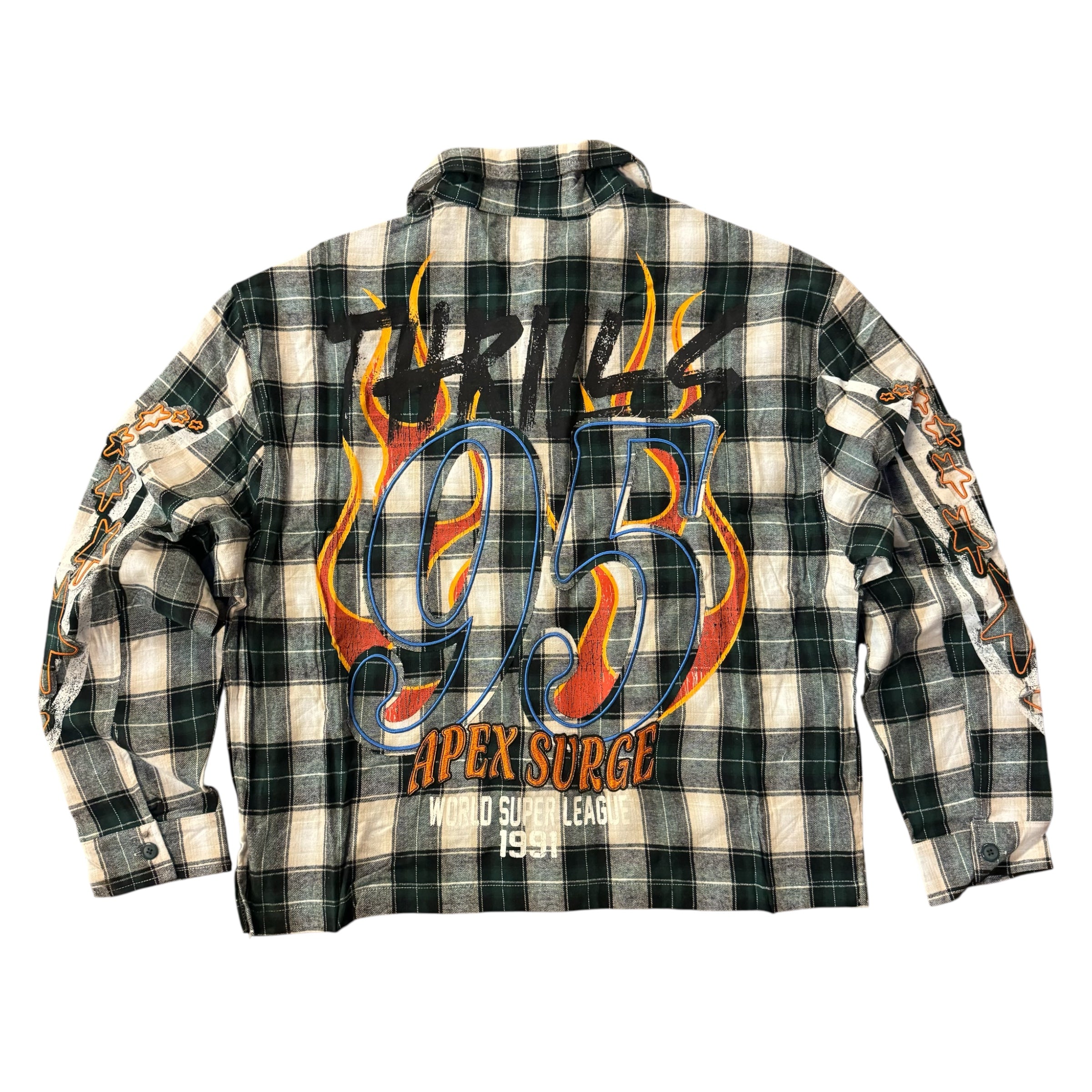 Rise Thrills Flannel Shirt - Hemlock - 25593