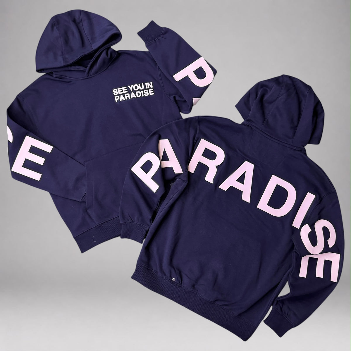 SYP - See You In Paradise Hoodie - Navy - 8816H