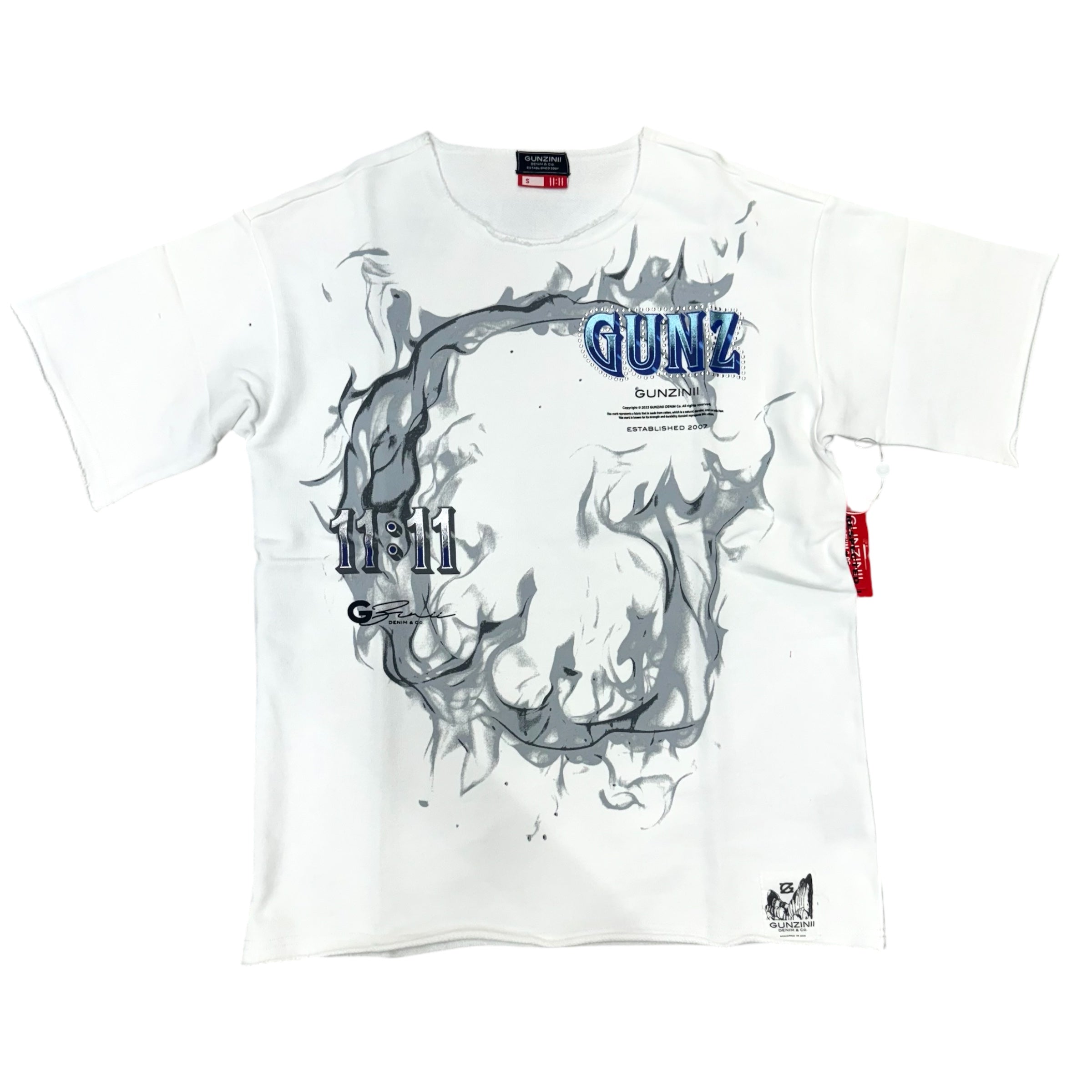 Gunzinii 11:11 Premium Top white GZ690