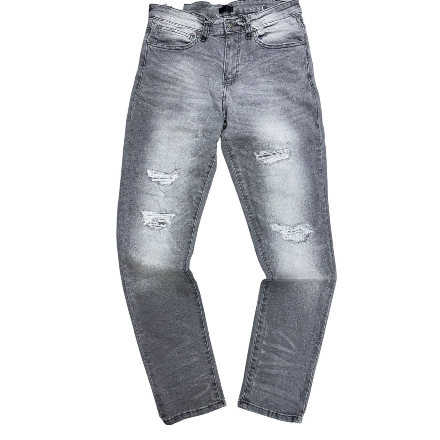 RSN - Rips Skinny Fit Denim - Grey - 2517