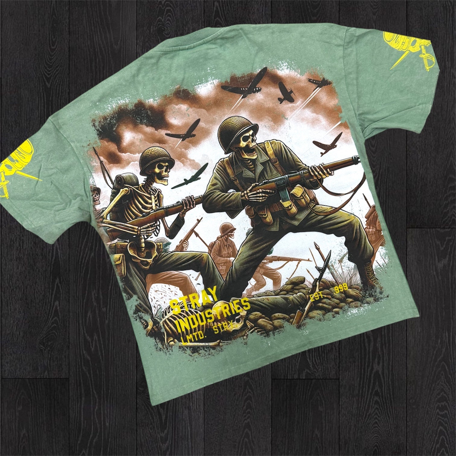 Stray - Apocalypse T-shirt - Moss- 1753
