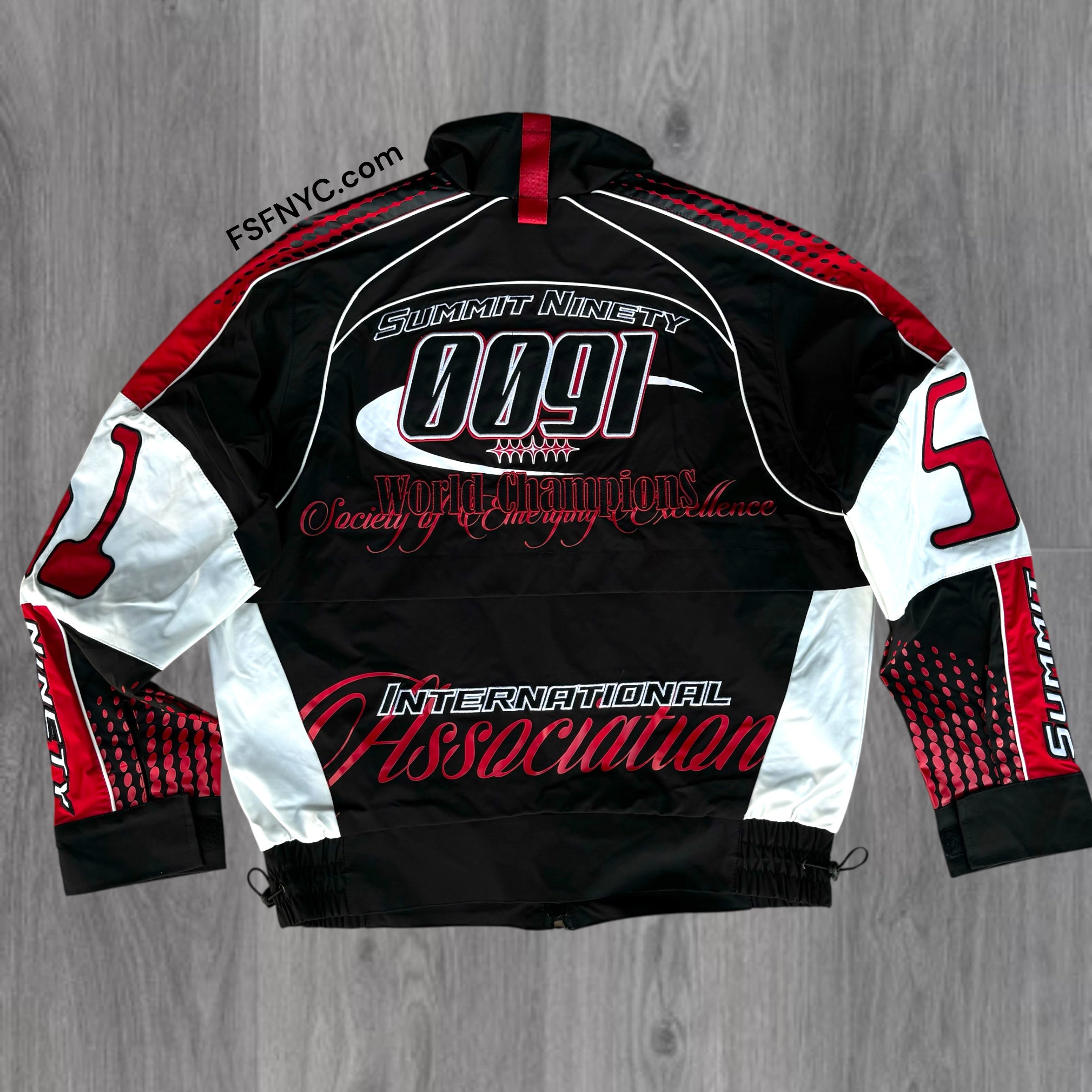 Rise - The Summit Windbreaker Set - RED - 25689