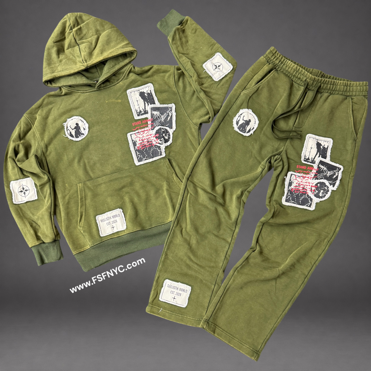 Reelistik - Stand Alone SweatSuit - Green