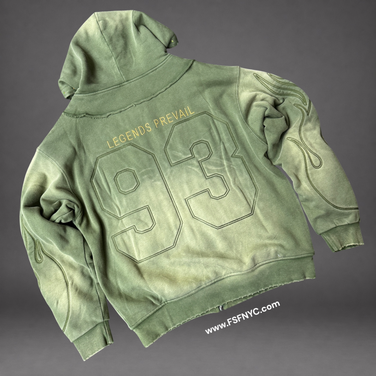 Prevail - Legends Hoodie - Green