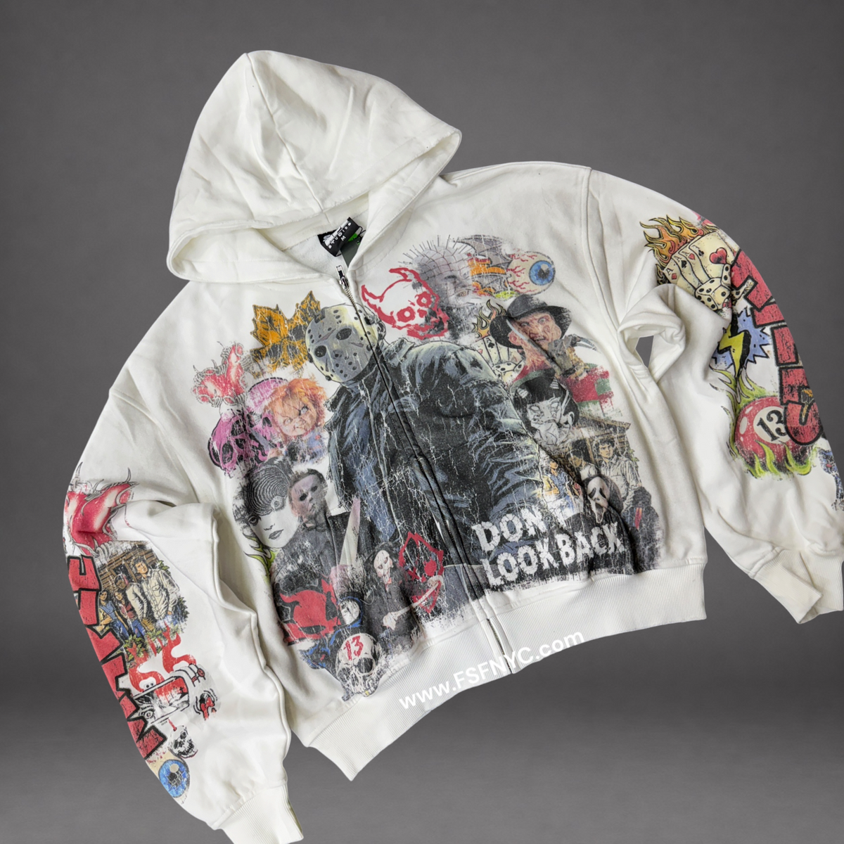 Space - Friends Forever Hoodie - D. White JK06