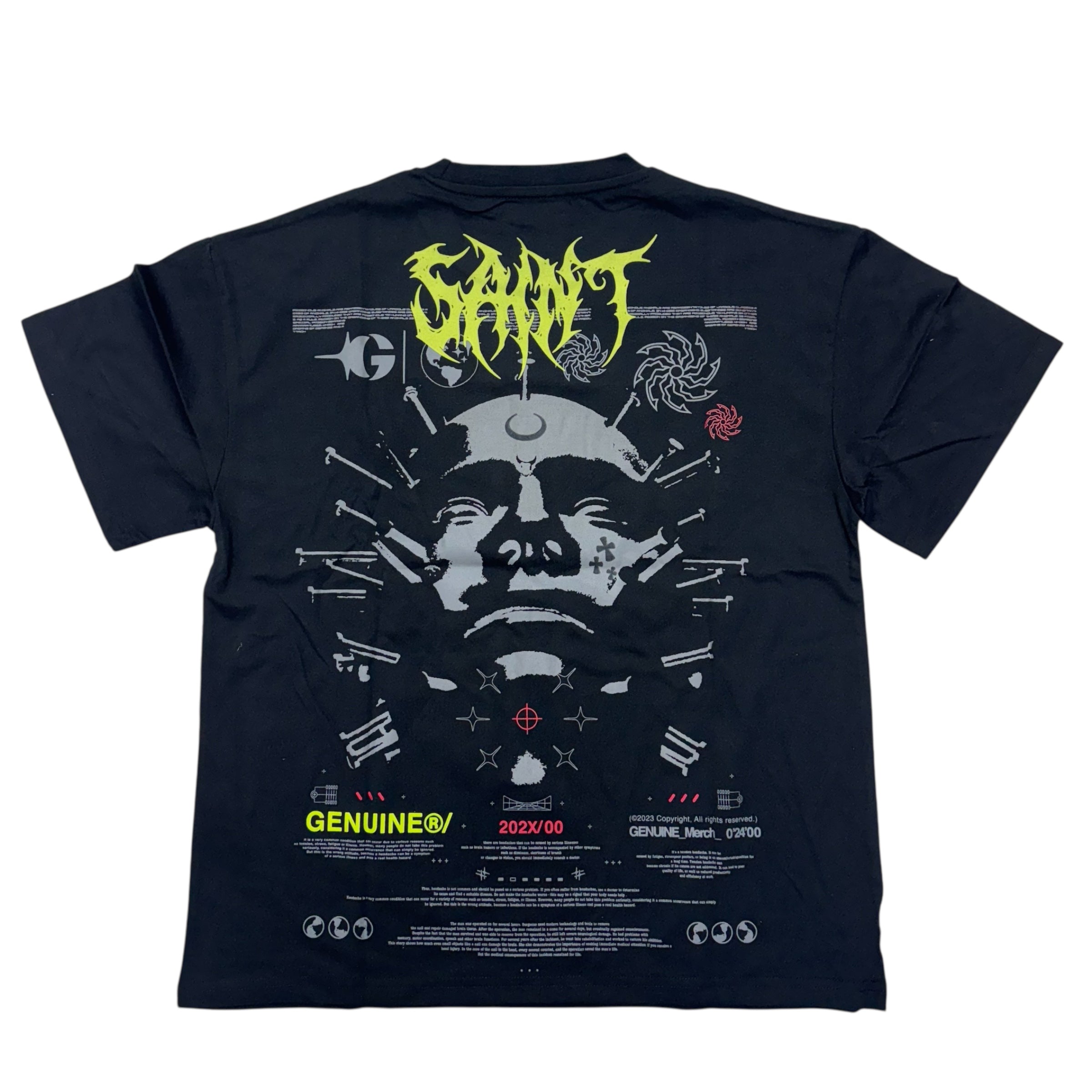 Genuine Saint T-Shirt Black 6218