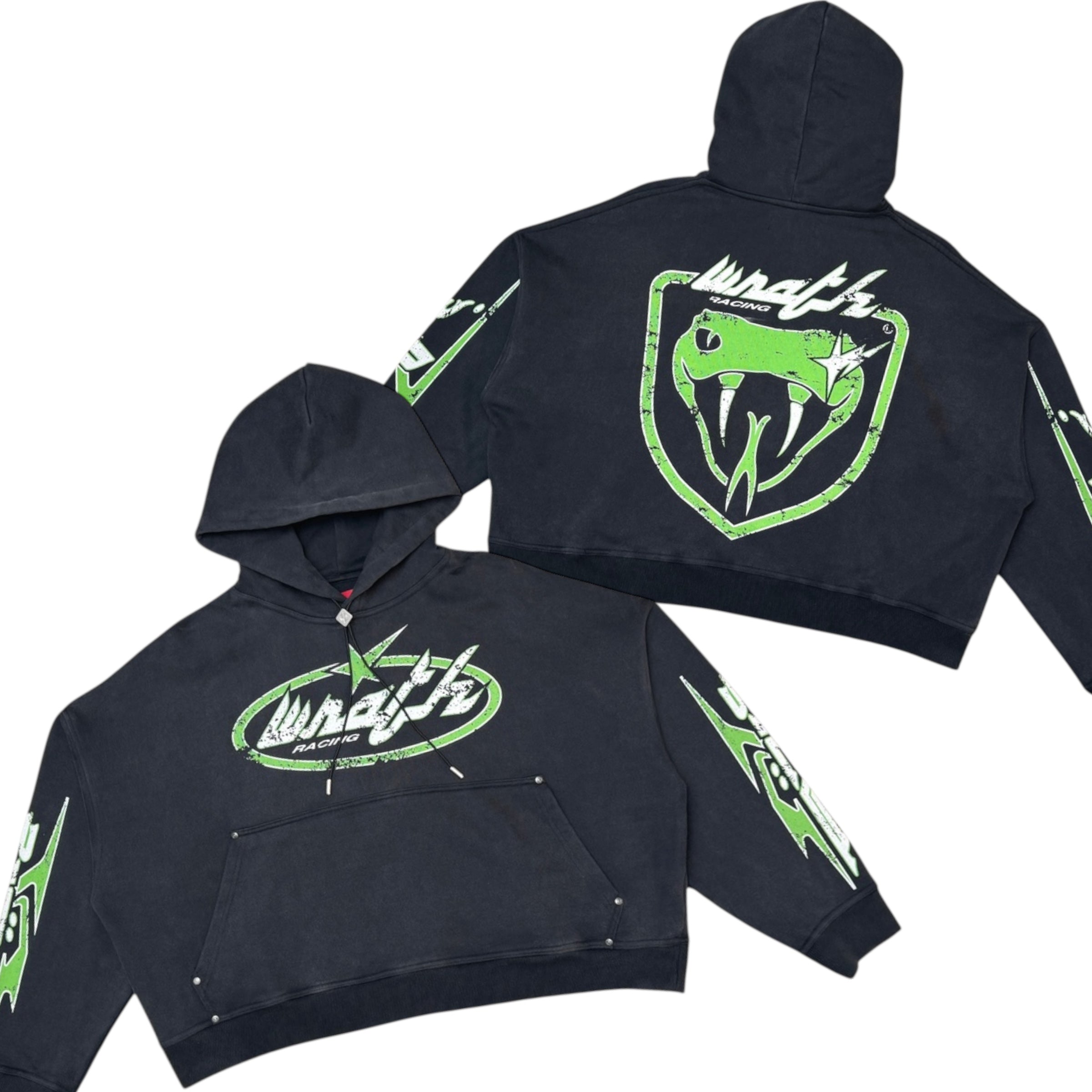 WRATHBOY - Viper Hoodie - Black - 079