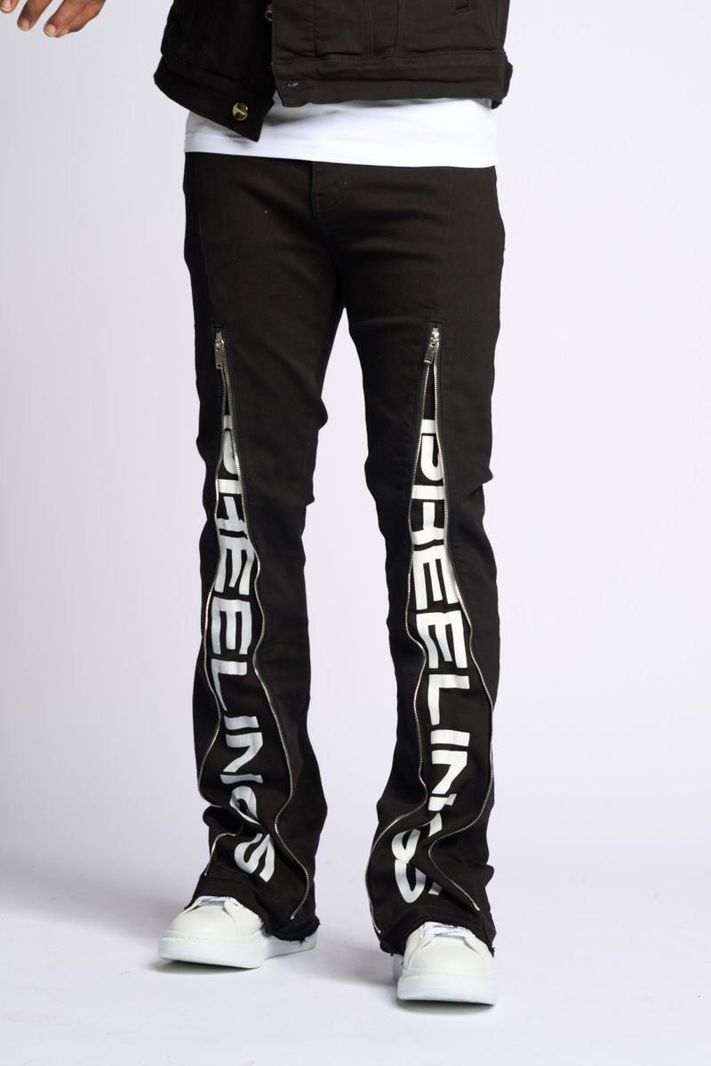 Pheelings WITHDRAWN Stacked Denim Black M