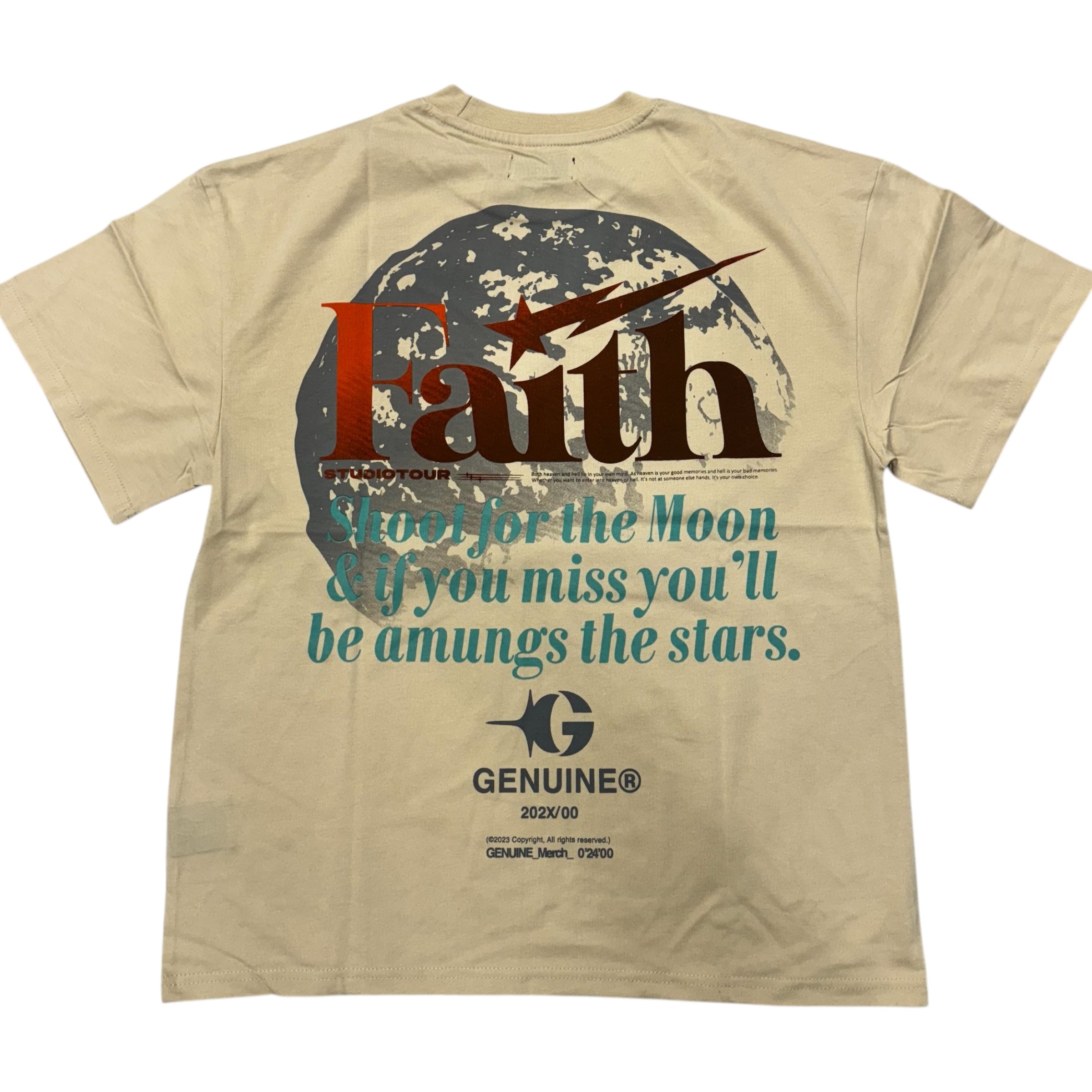 Genuine Faith T-Shirt Light Khaki 6203