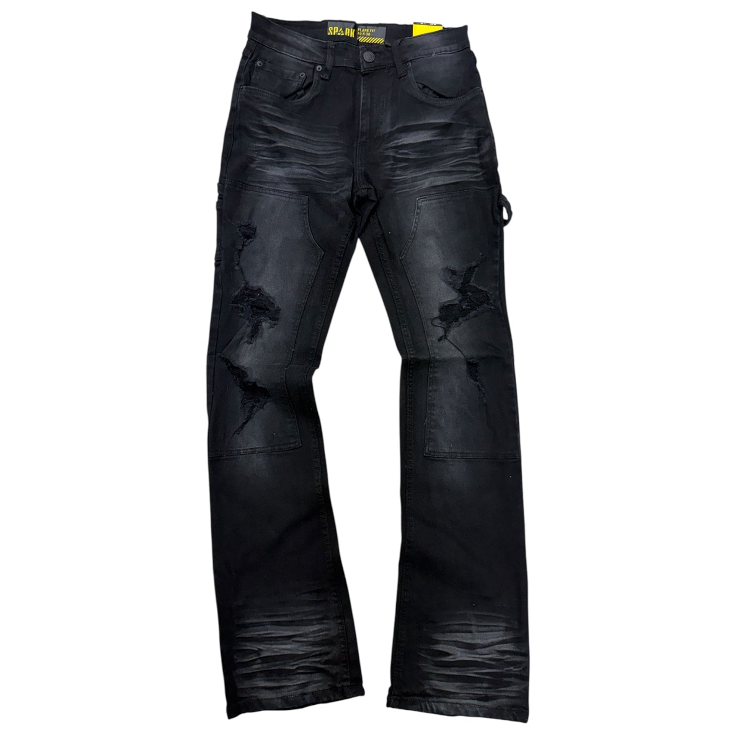 SP - Stacked Carpenter Denim - Black Ash - 4434