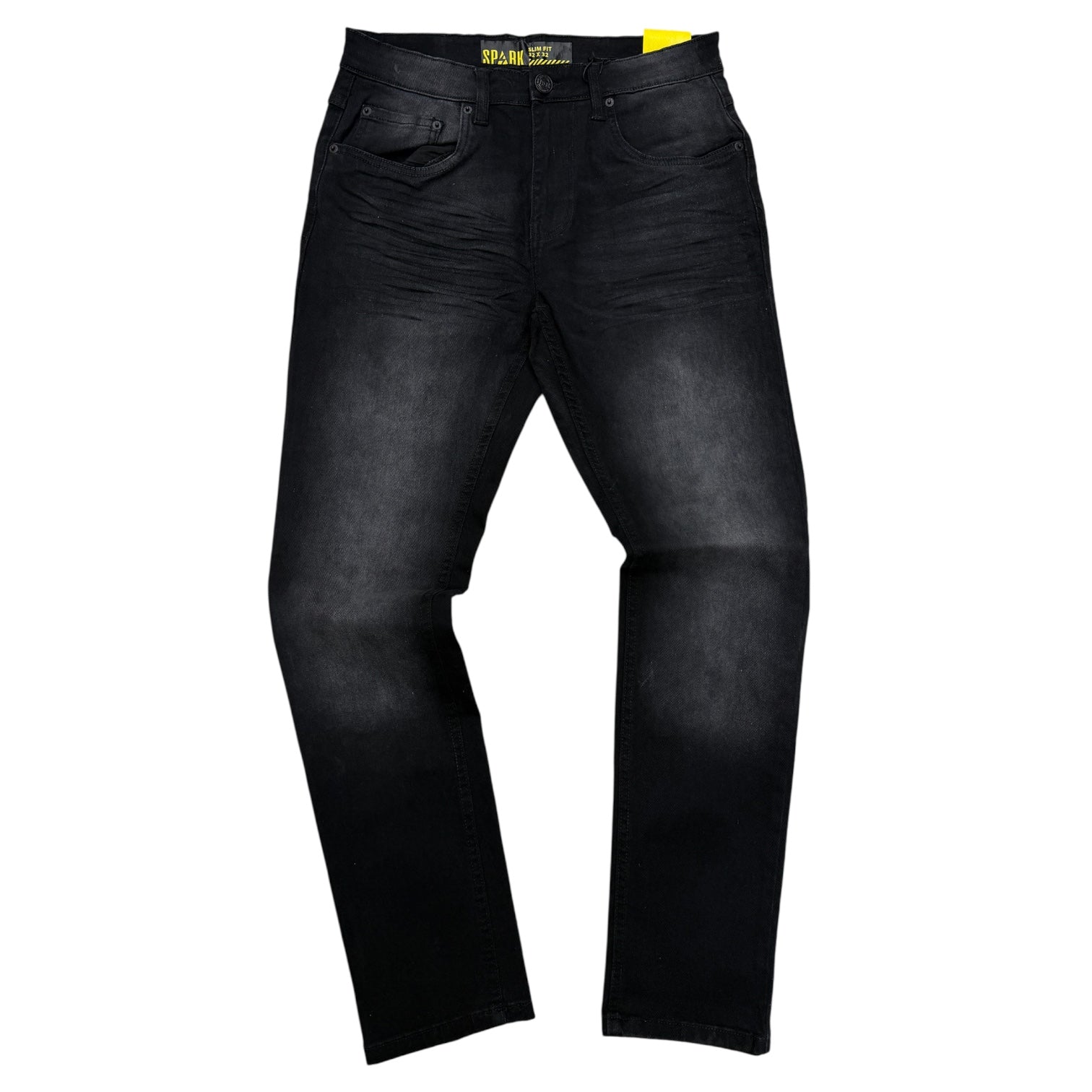 SP - Plain Skinny Denim -Black Ash - 3027