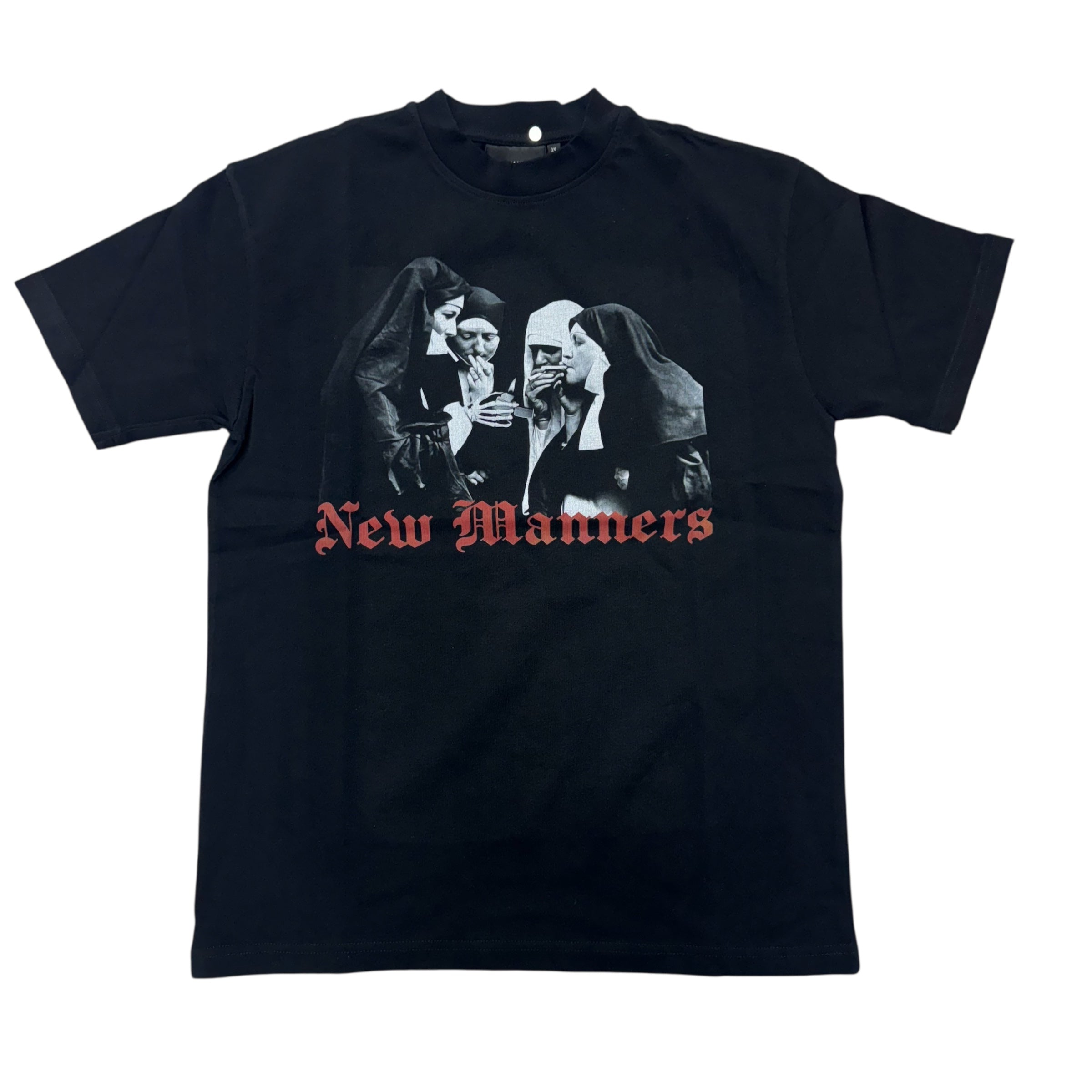 Manners Sinner Premium Tee Black M