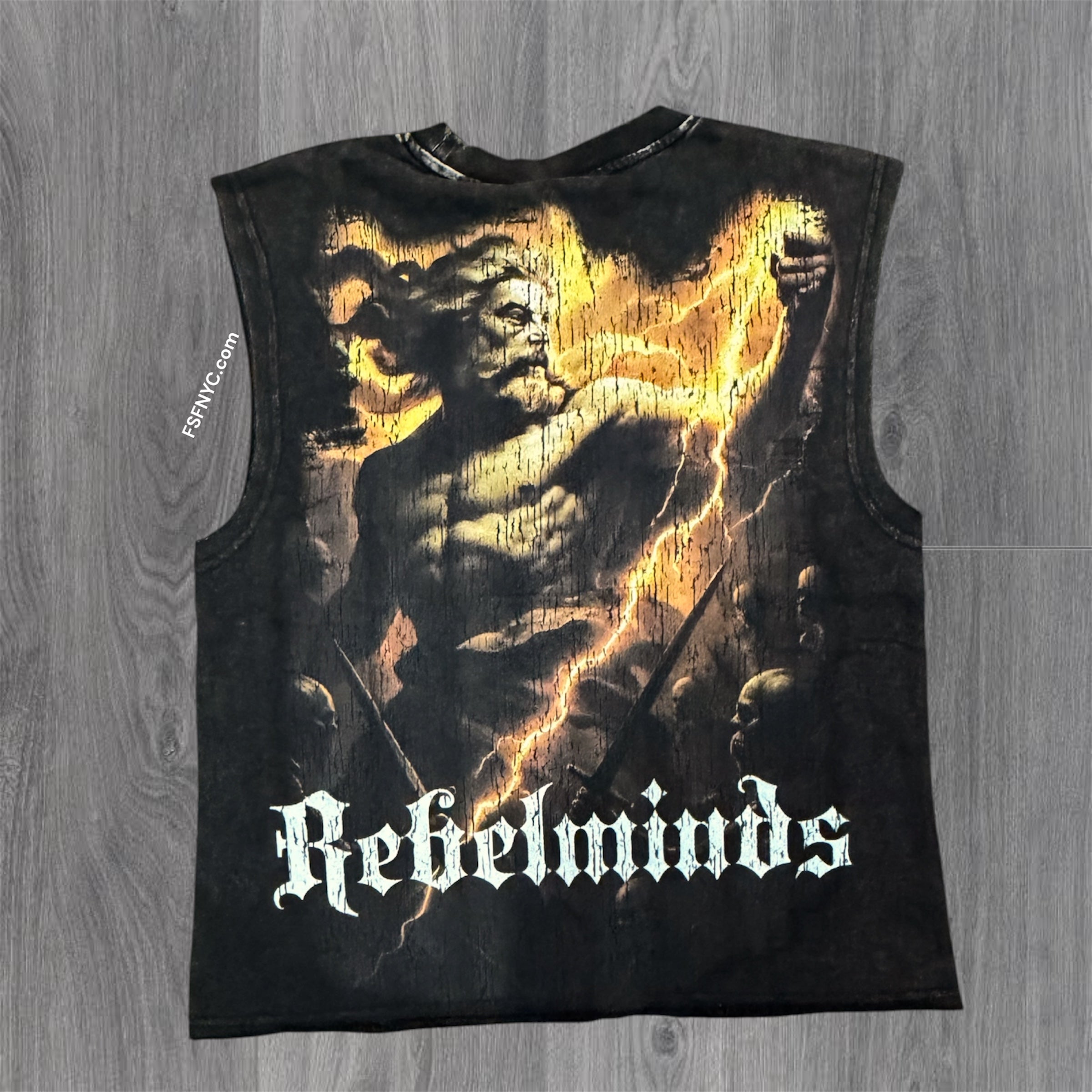 Ruthless Sleeveless Tee - Black - 11020