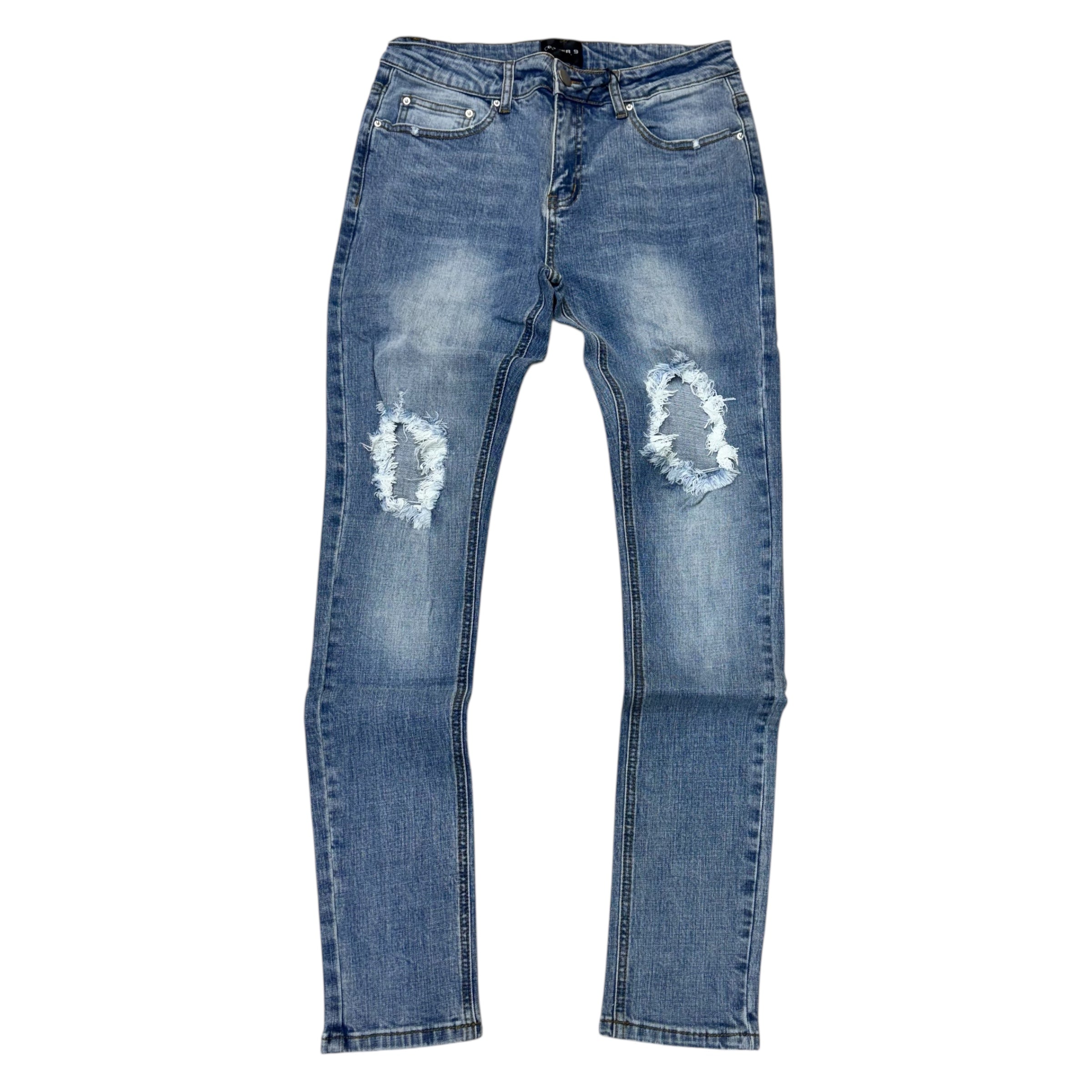 Cooper Distress Skinny Jeans Light Wash 2450105