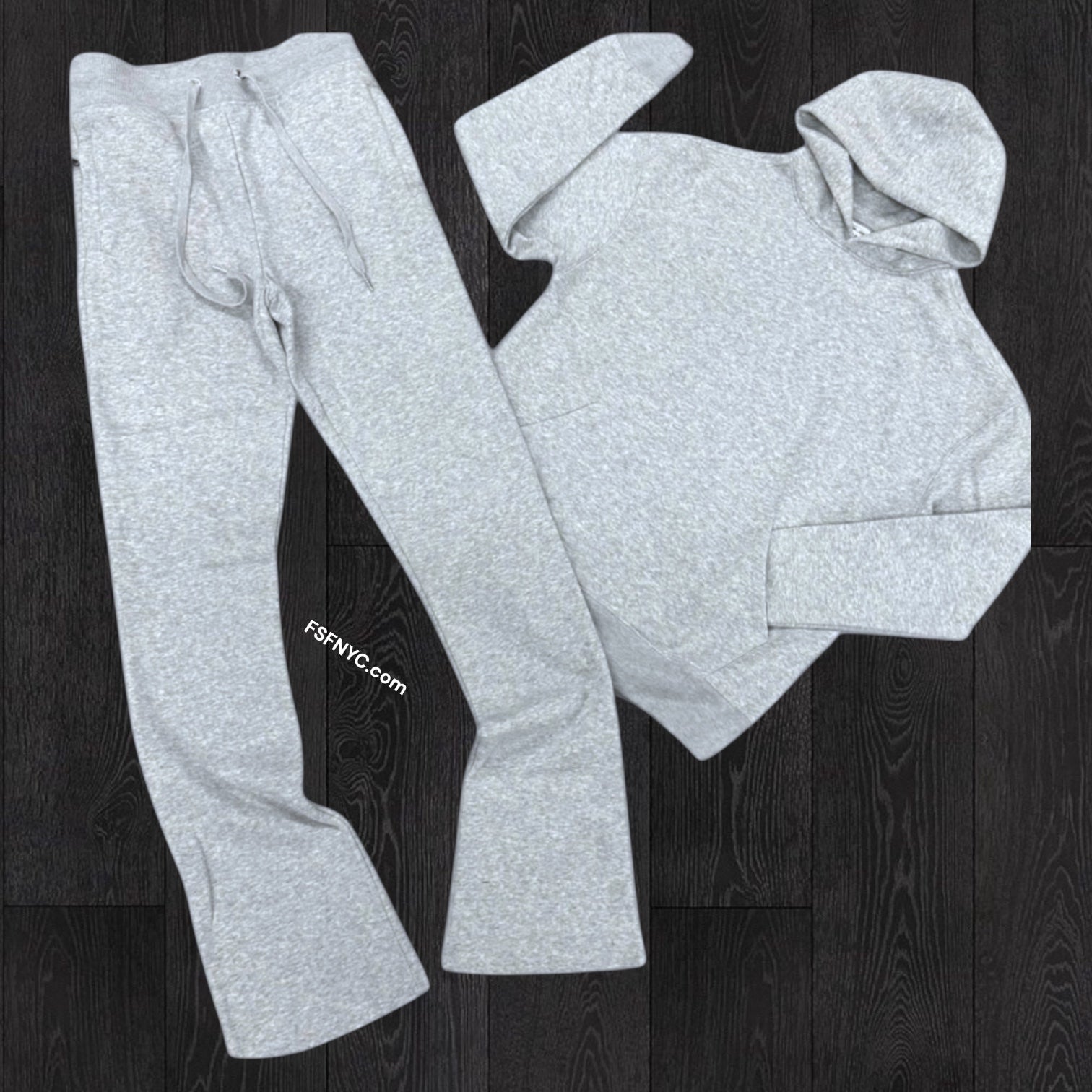 Narr - STACKED UpTown Sweat Suit - Grey - 1081