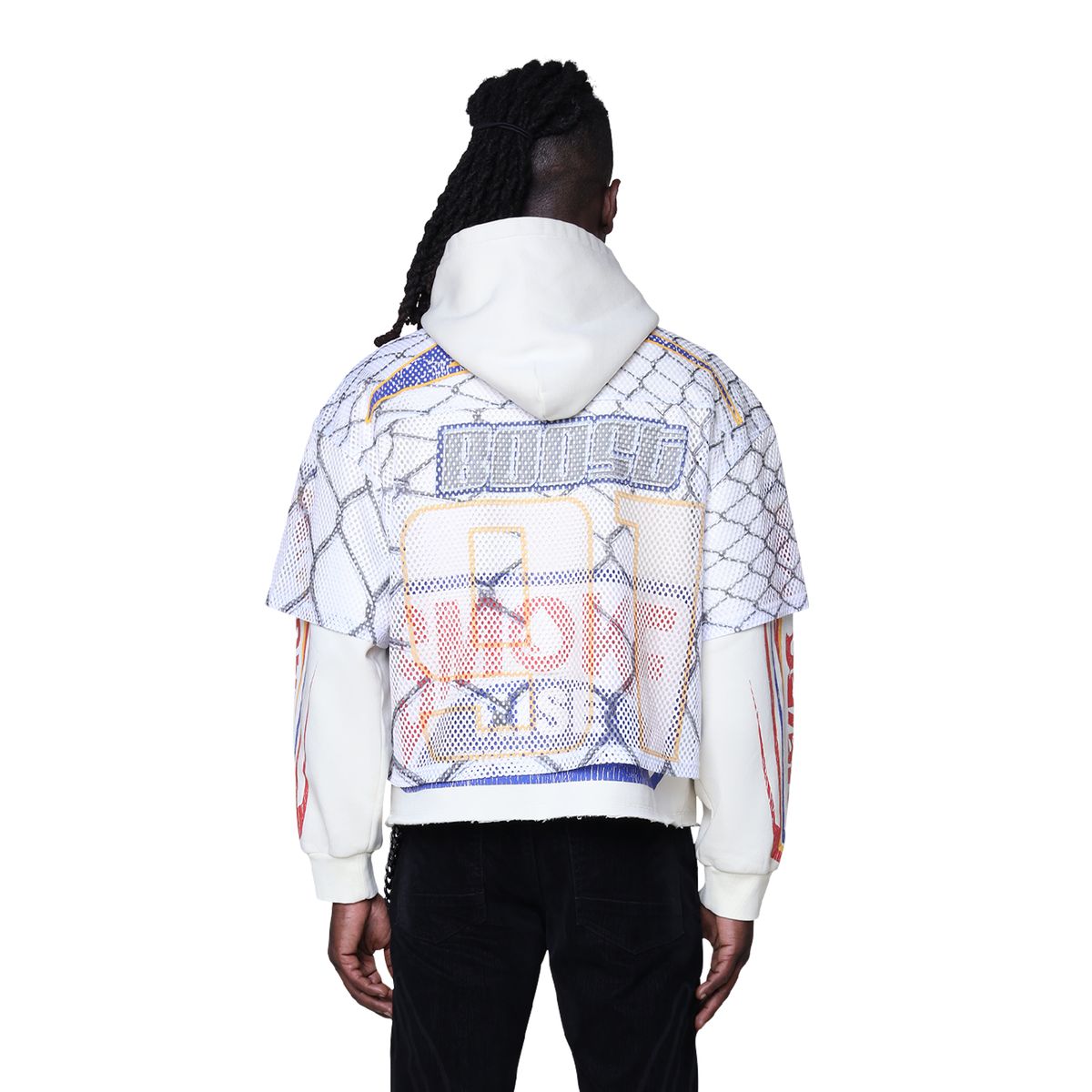 Rise - Field 2 Layer Hoodie - Ecru - 25559
