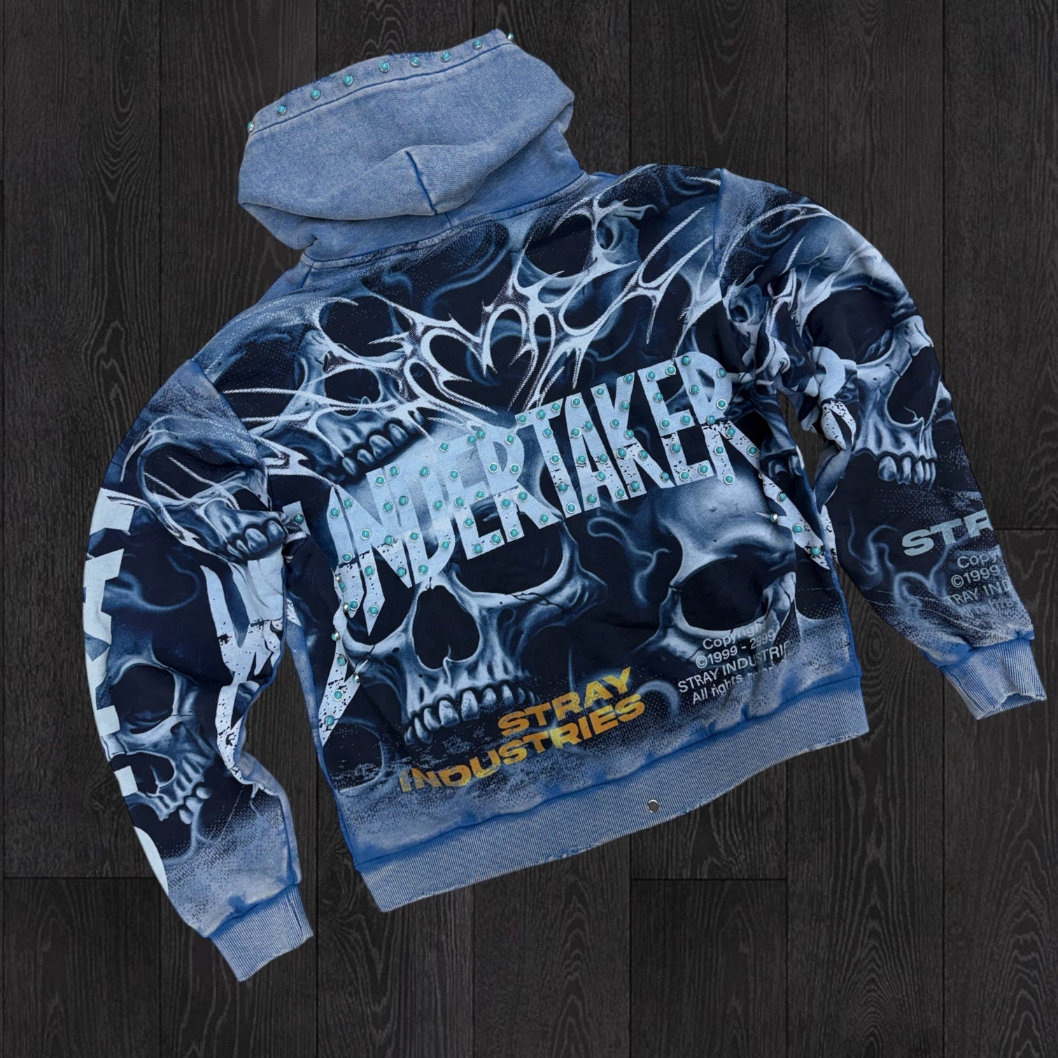 Stray - Undertaker Crystal Hoodie - Blue - 1611