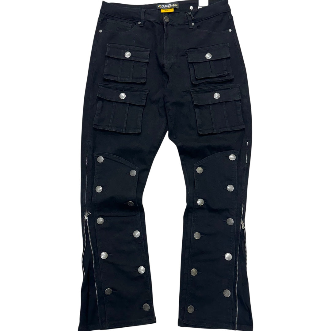 Caliber Cargo Denim Jet Black 13994