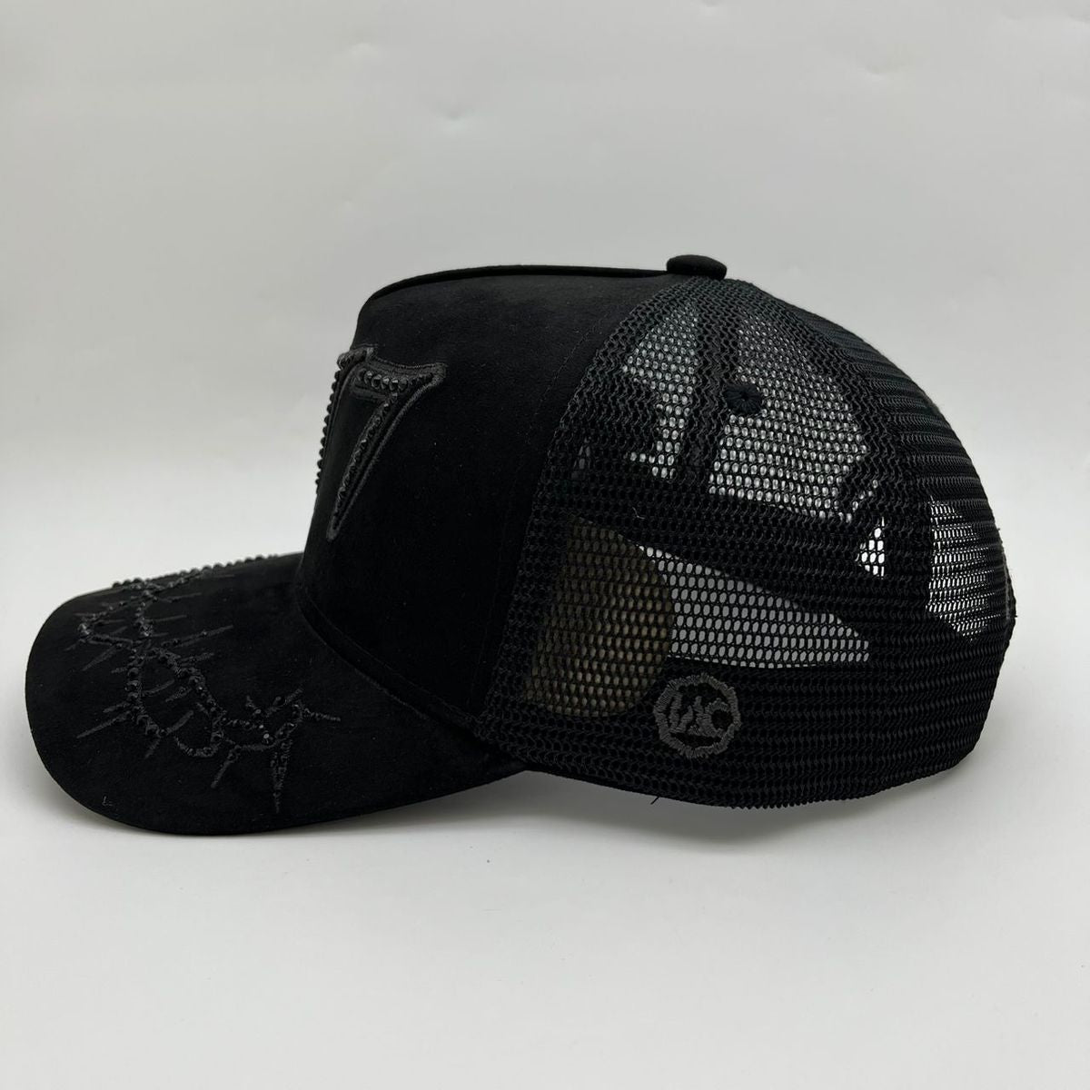 Hudson - “Chains” 777 Trucker hat - Triple Black V2