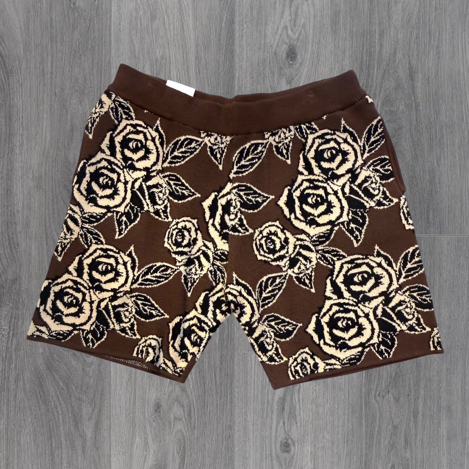 R - sweater Shorts - Brown - 922