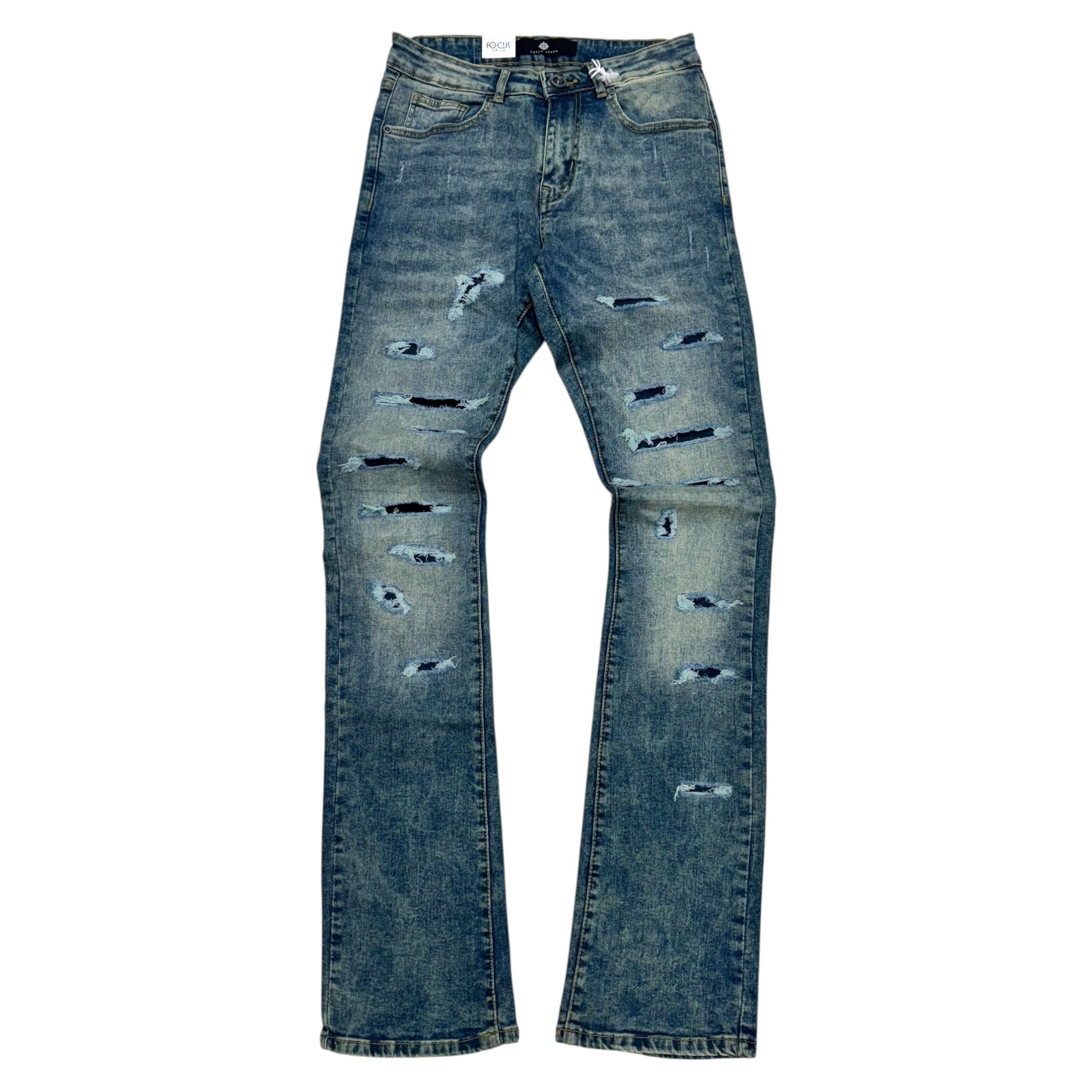 FO Stacked Distress Jeans Vintage 5249